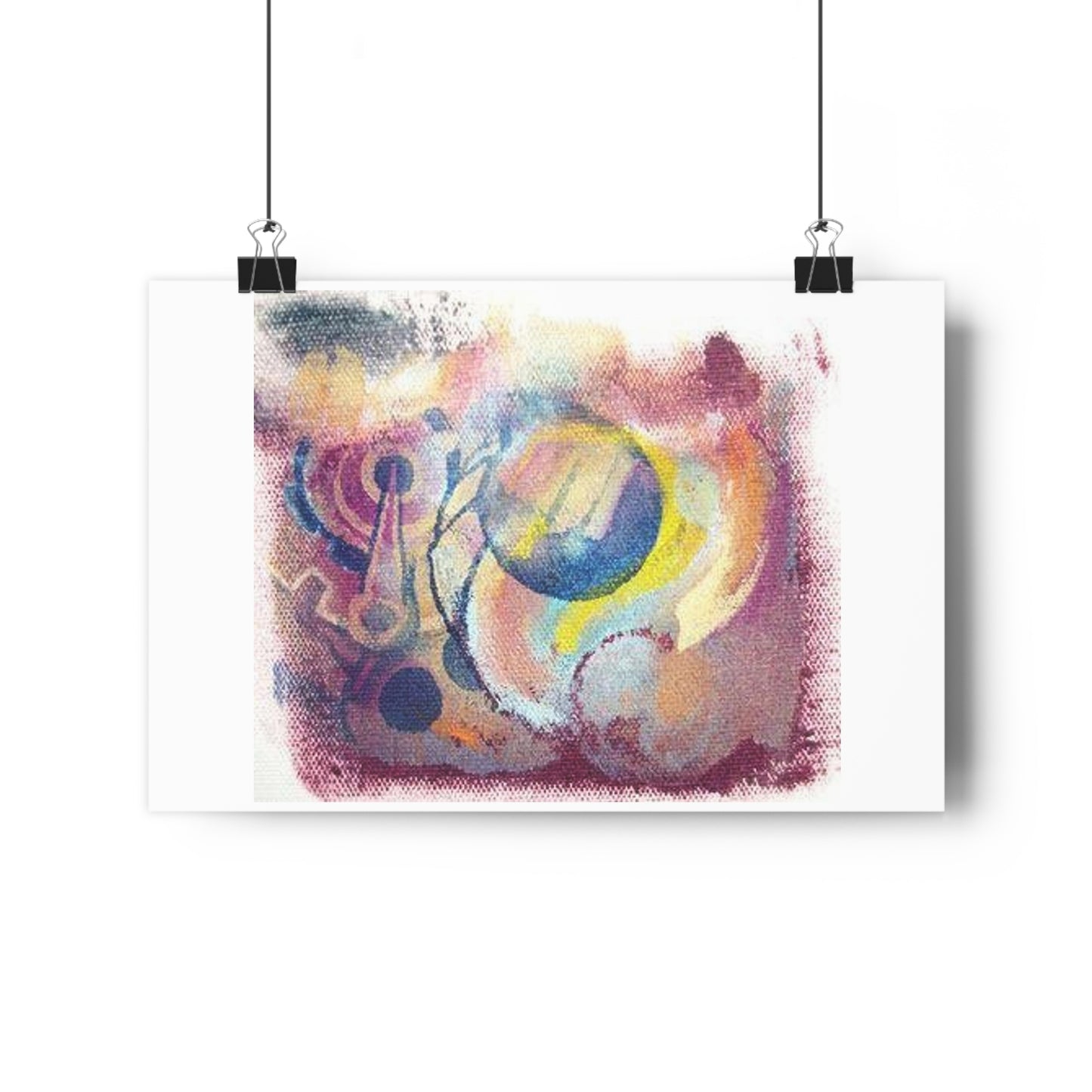 "Button Loop”- Giclée Art Print by artist David Hilborn