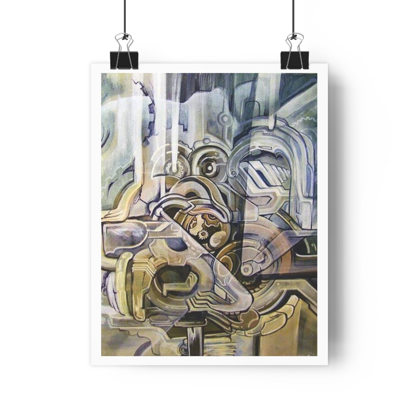 “Mech”- Giclée Art Print by artist David Hilborn