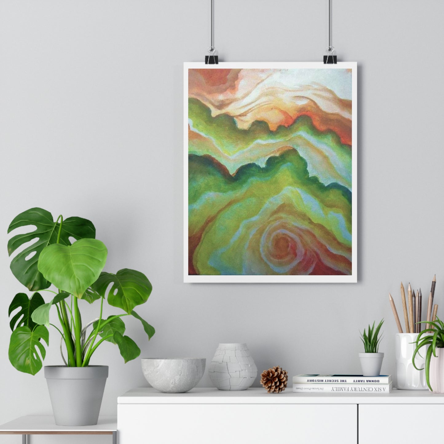 "Cabbage”- Giclée Art Print by artist David Hilborn