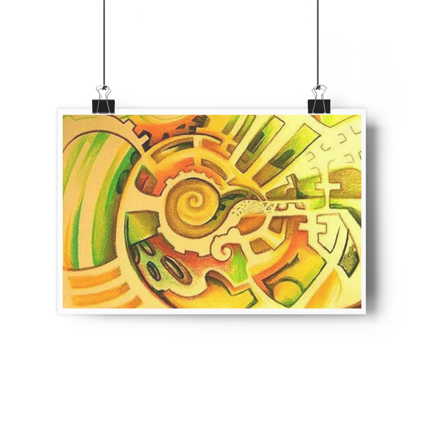 "Clockwork”- Giclée Art Print by artist David Hilborn