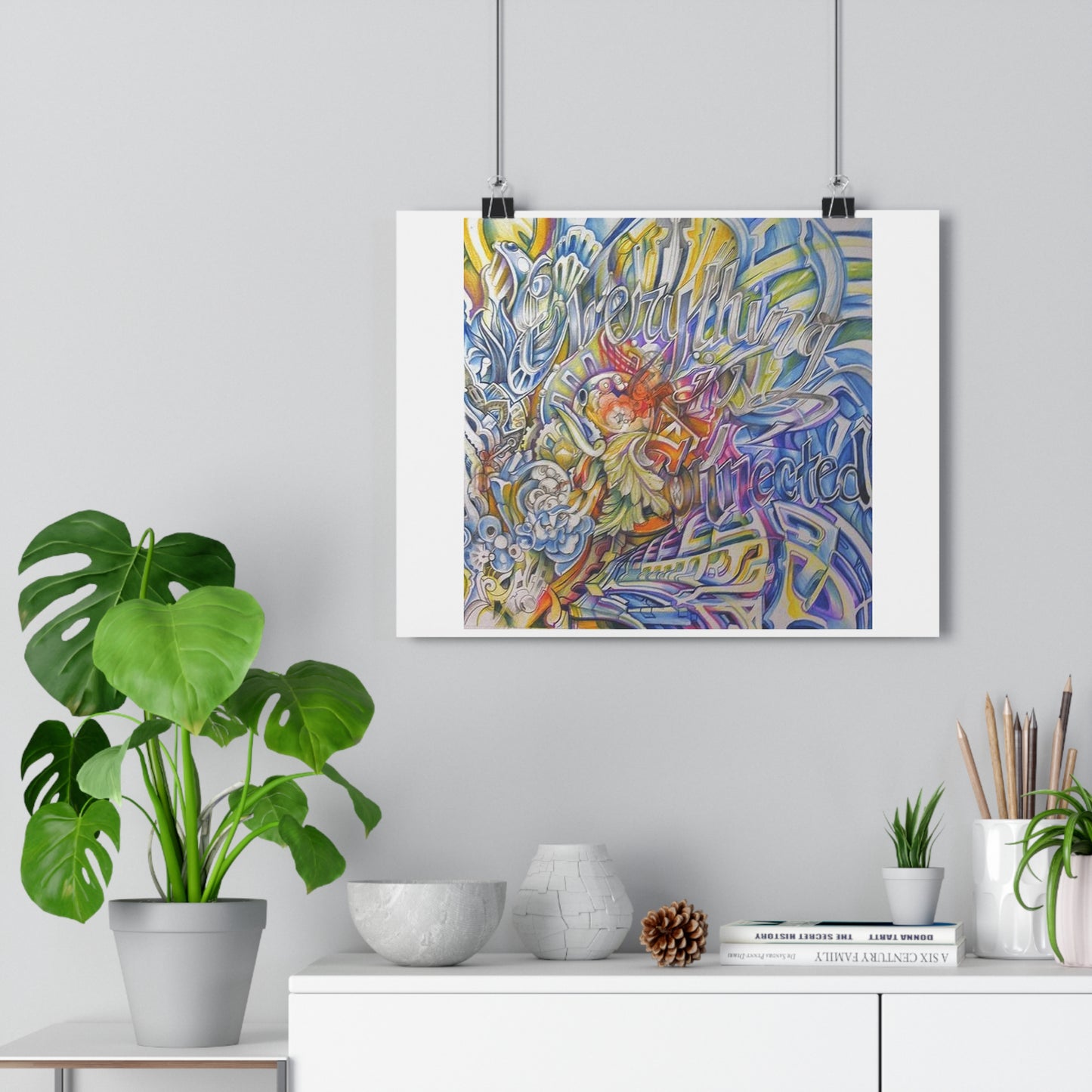 "Everything is Connected”- Giclée Art Print by artist David Hilborn