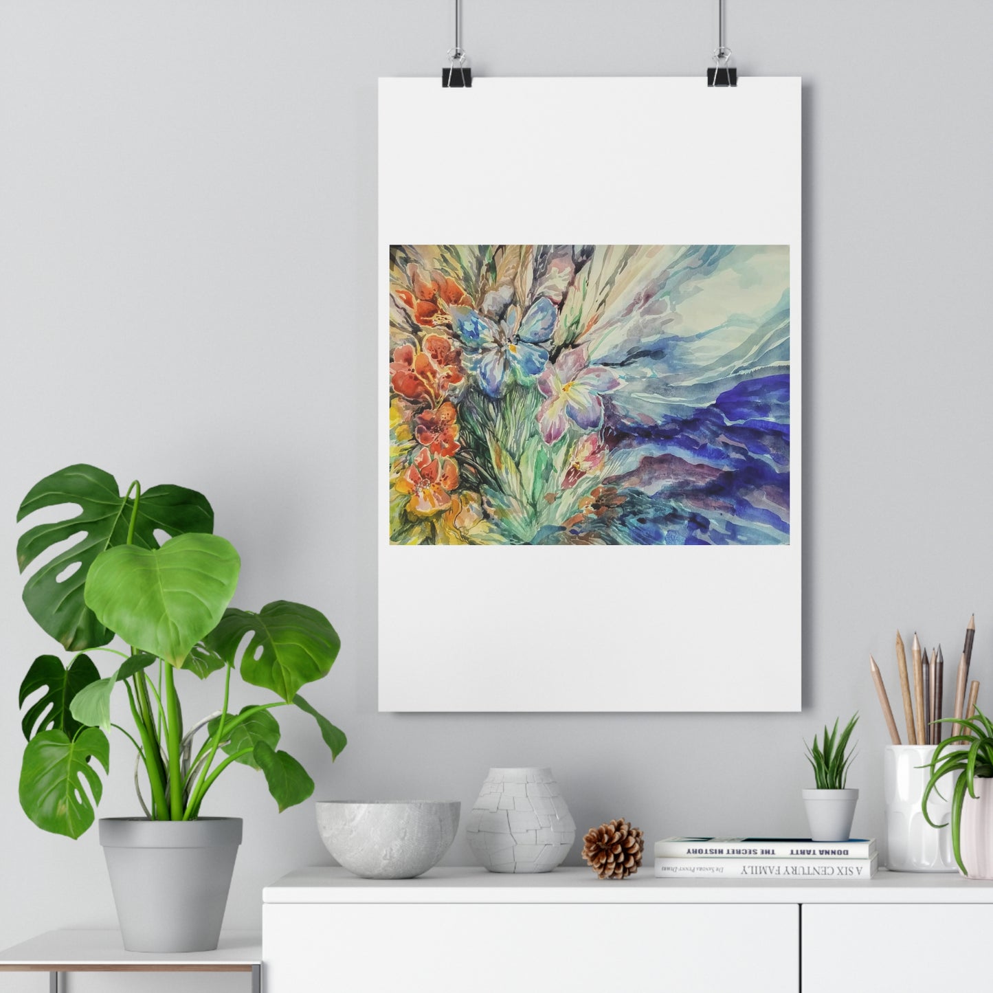 "Faceted Growth”- Giclée Art Print by artist David Hilborn