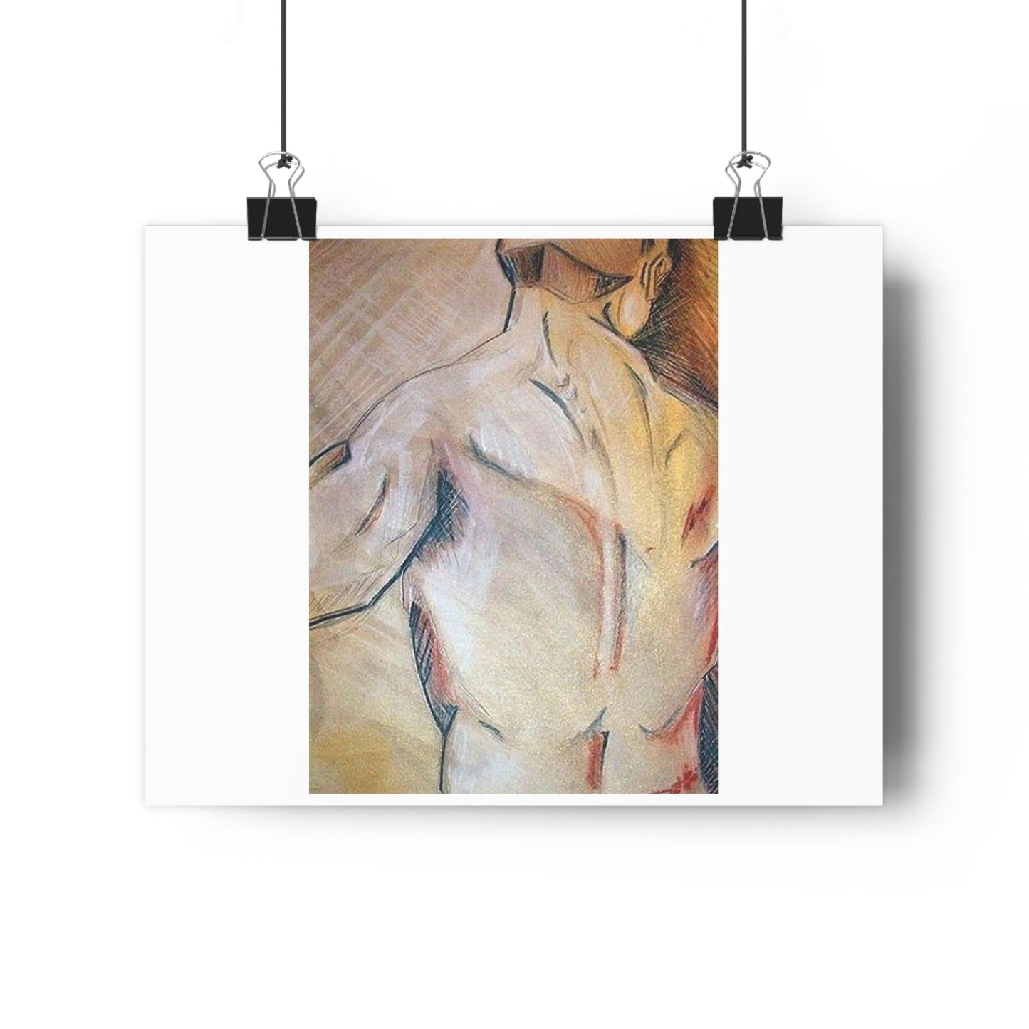 "Anatomy Study”- Giclée Art Print by artist David Hilborn