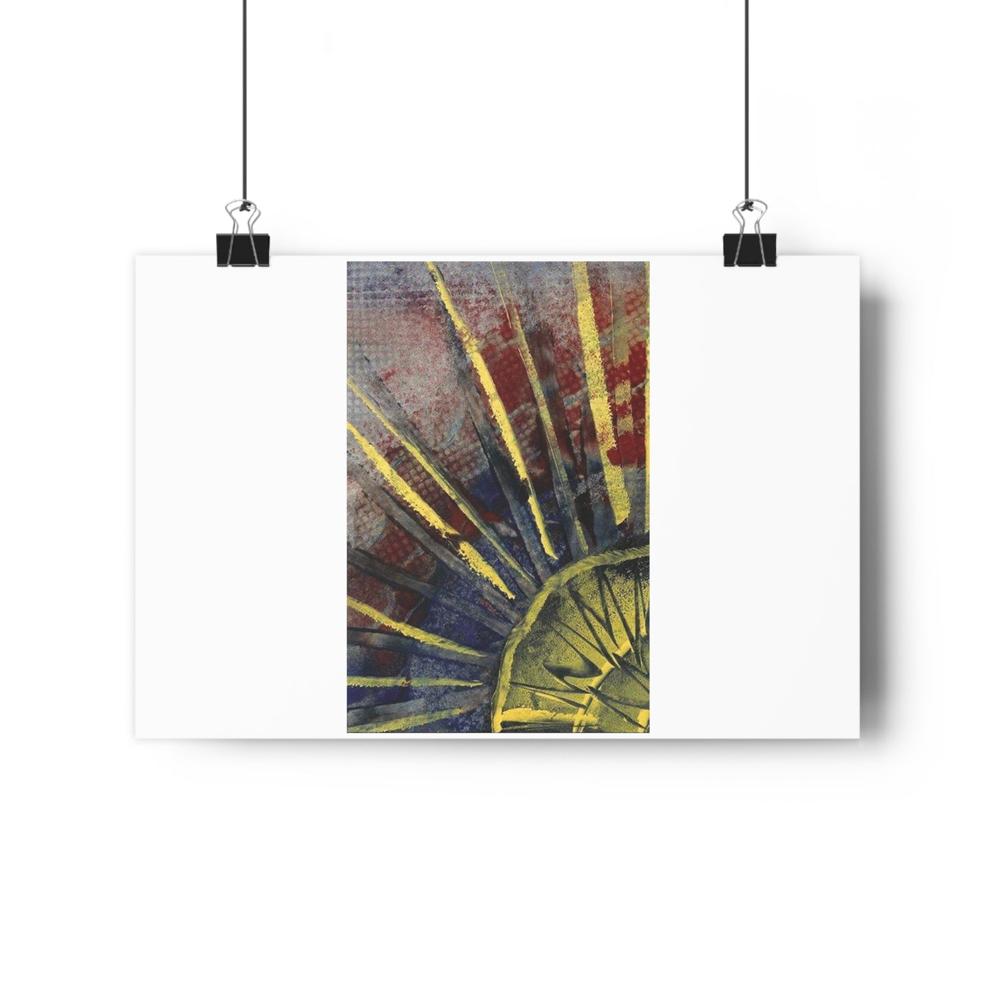 "Roller Rise”- Giclée Art Print by artist David Hilborn