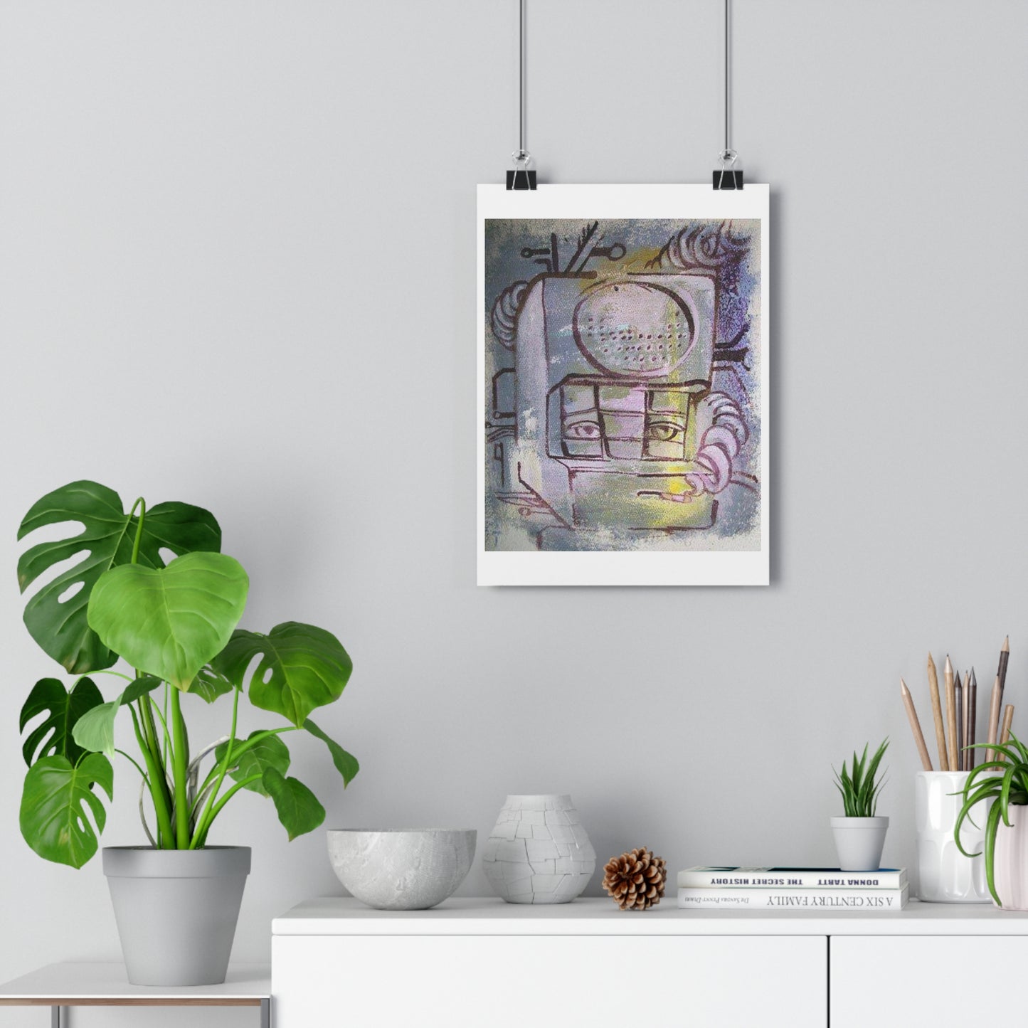 "Old Connection”- Giclée Art Print by artist David Hilborn