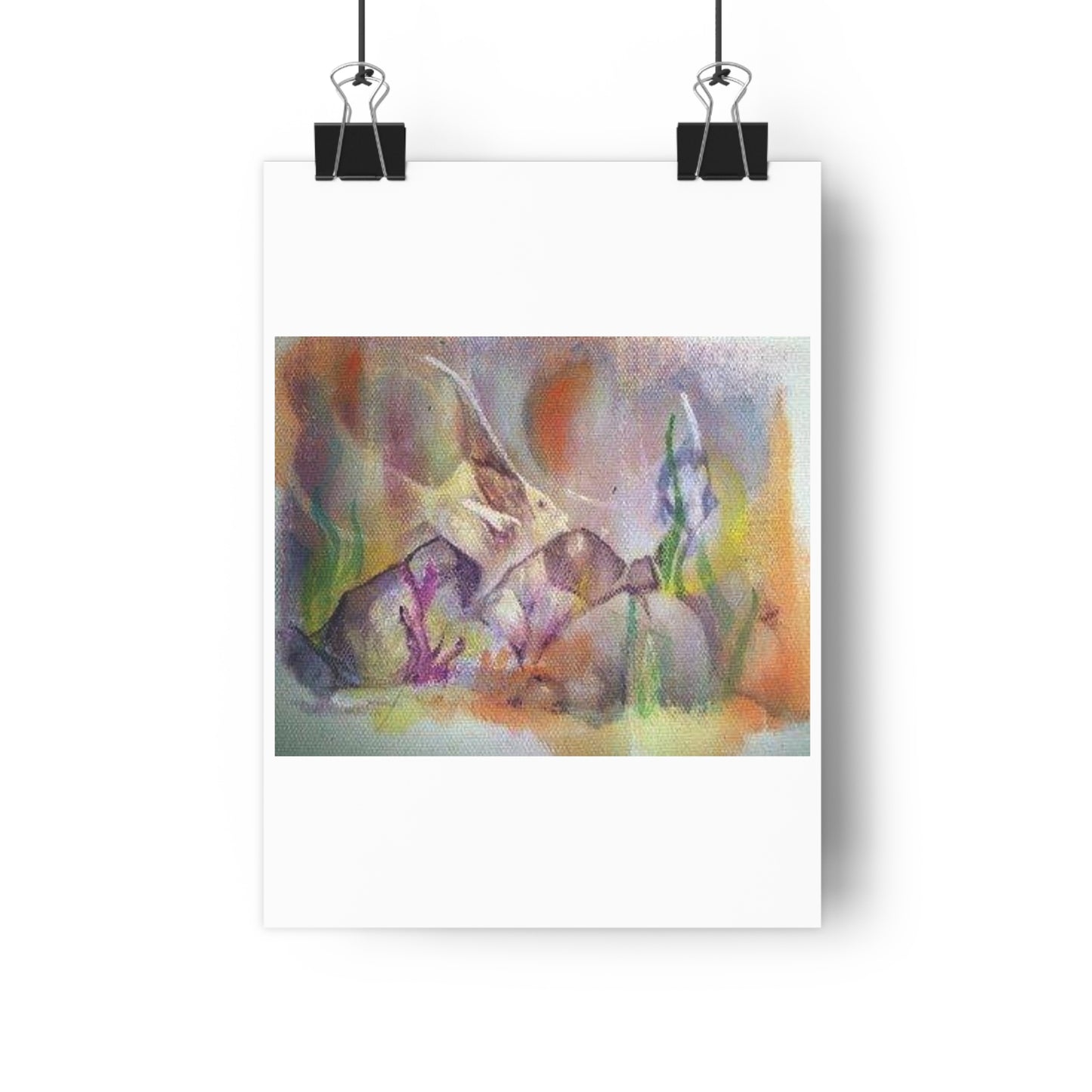 "Angelic”- Giclée Art Print by artist David Hilborn