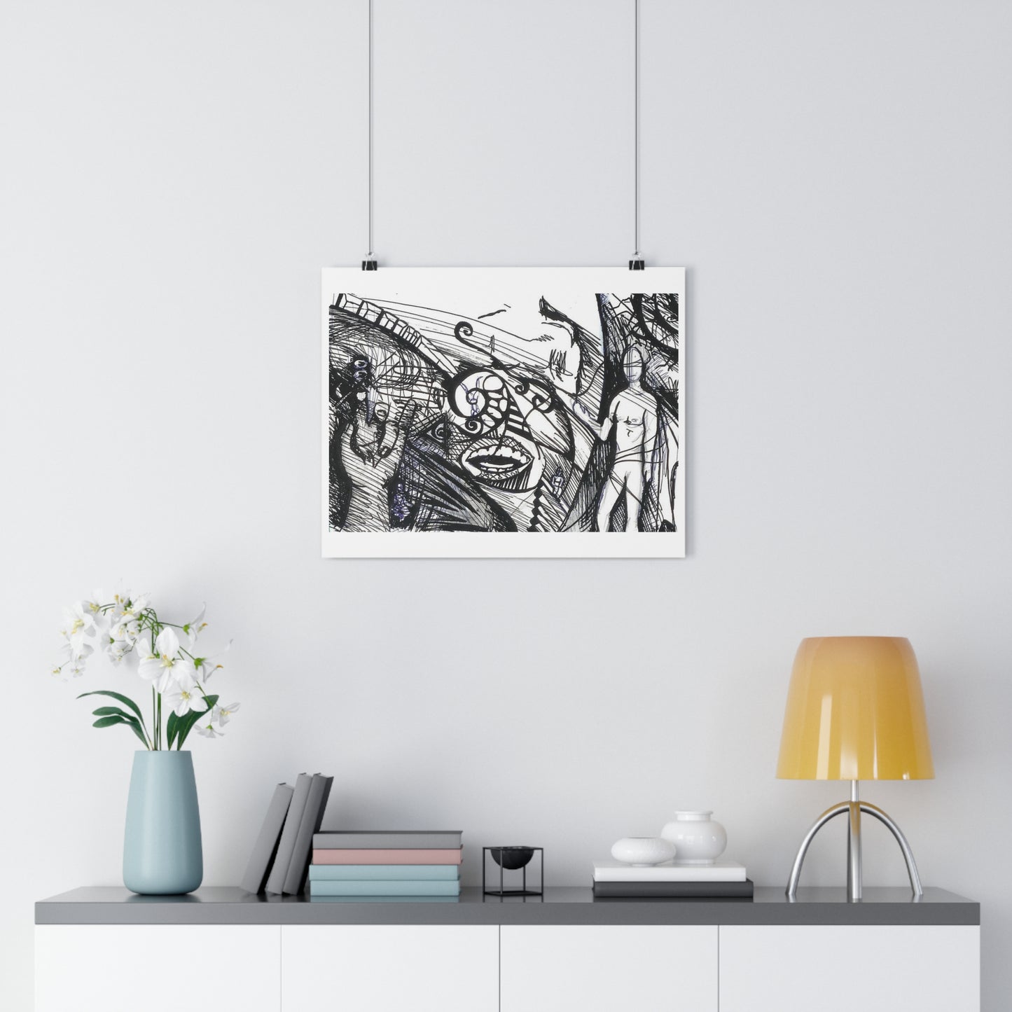 "Mashup”- Giclée Art Print by artist David Hilborn