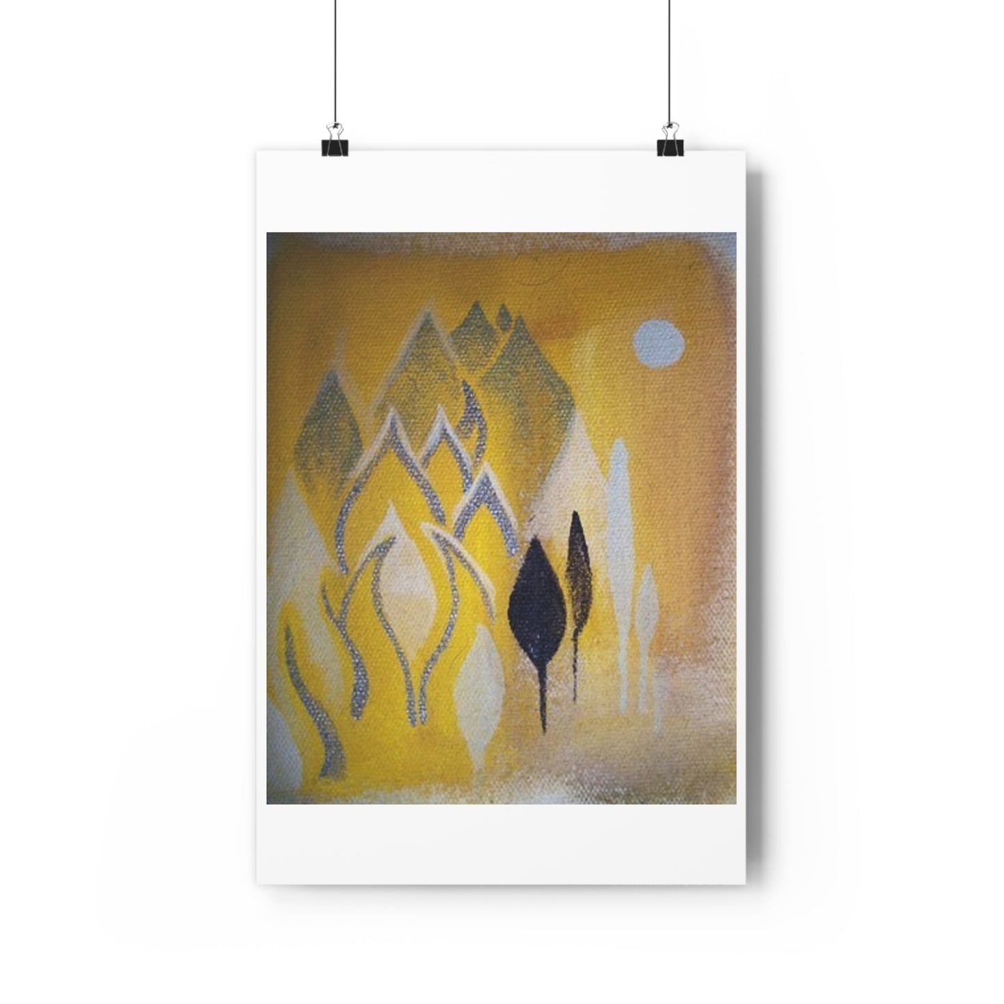 "Simplified Landscape”- Giclée Art Print by artist David Hilborn