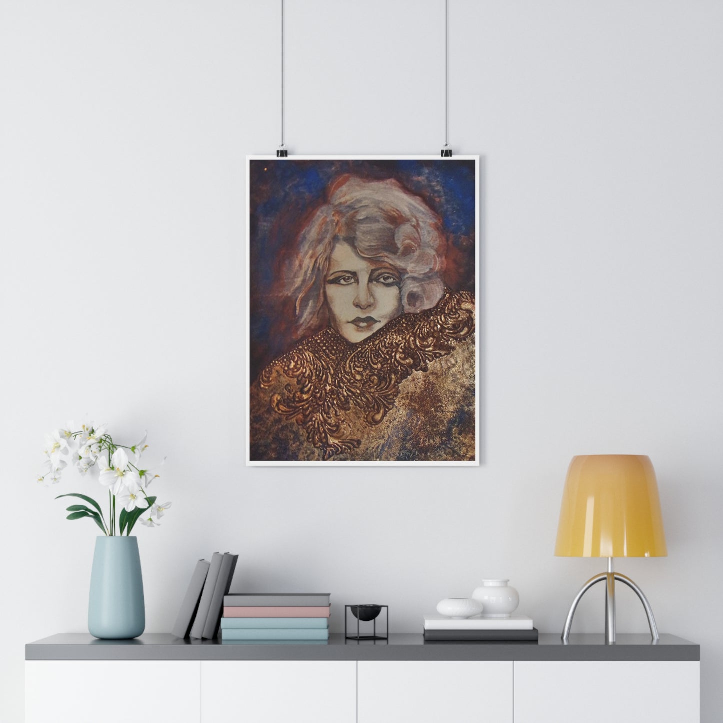 "Flora”- Giclée Art Print by artist David Hilborn