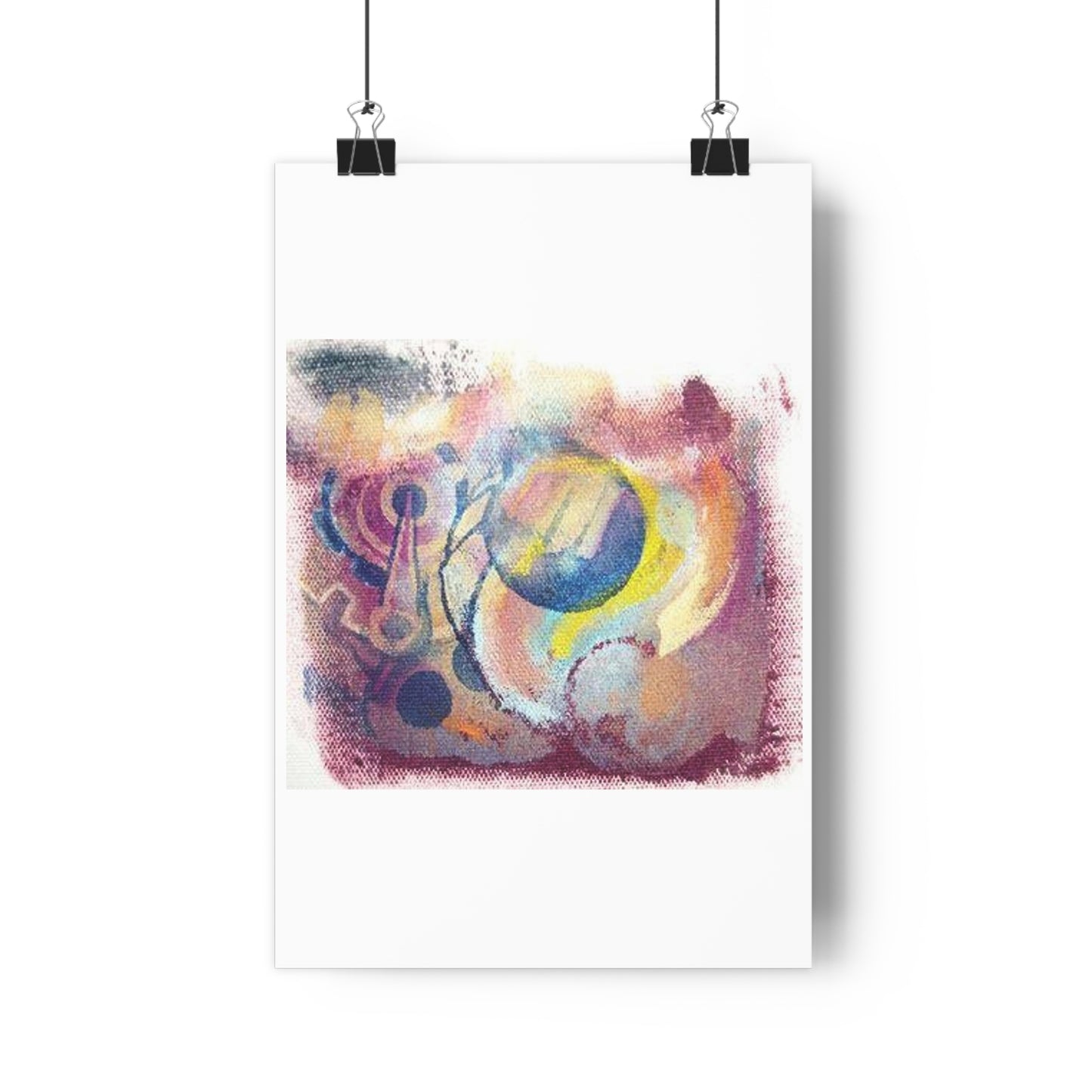 "Button Loop”- Giclée Art Print by artist David Hilborn