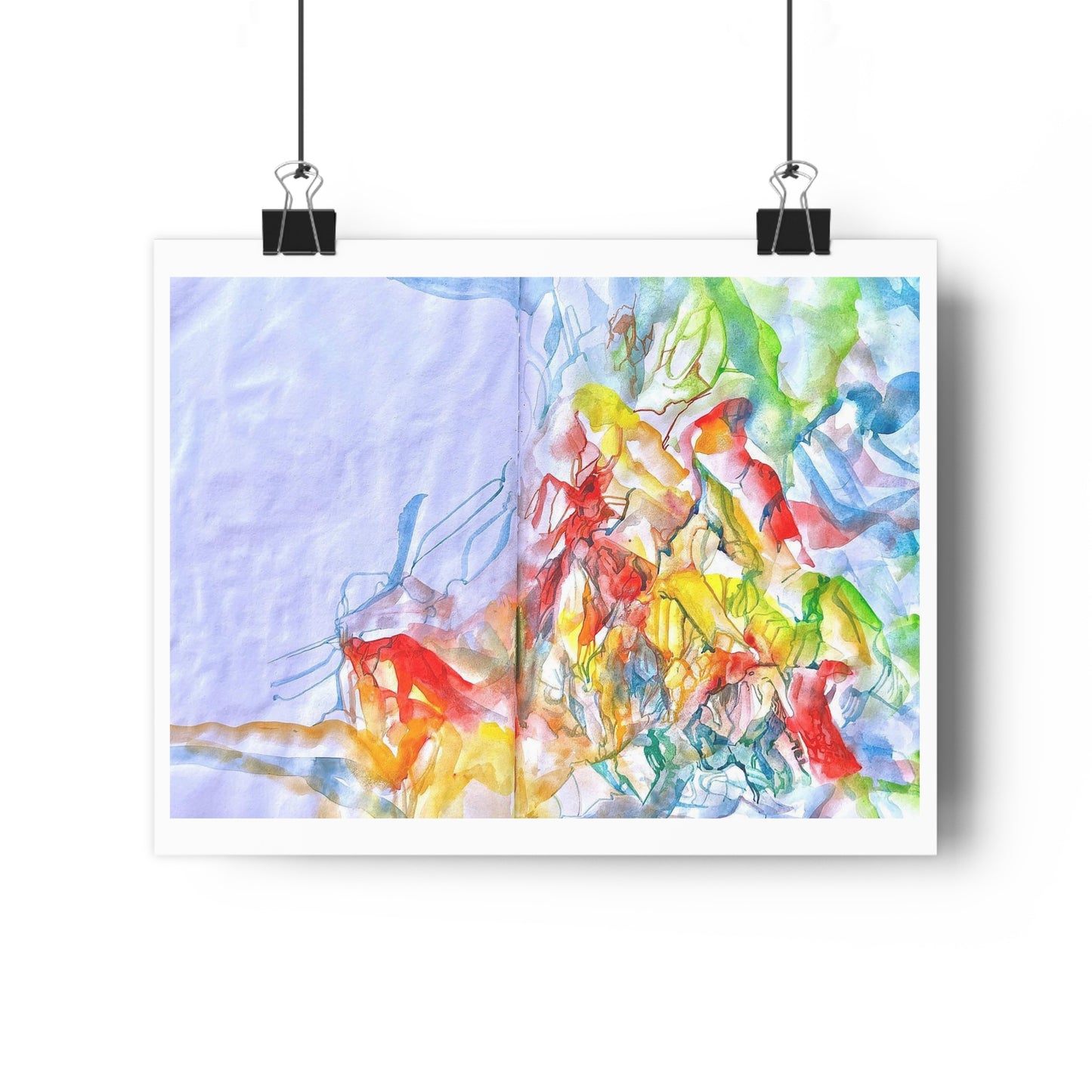 "Waterpark”- Giclée Art Print by artist David Hilborn