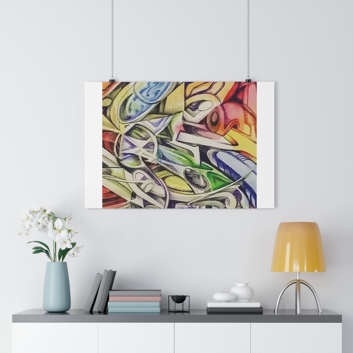 “Technicolor Lens 1”- Giclée Art Print by artist David Hilborn