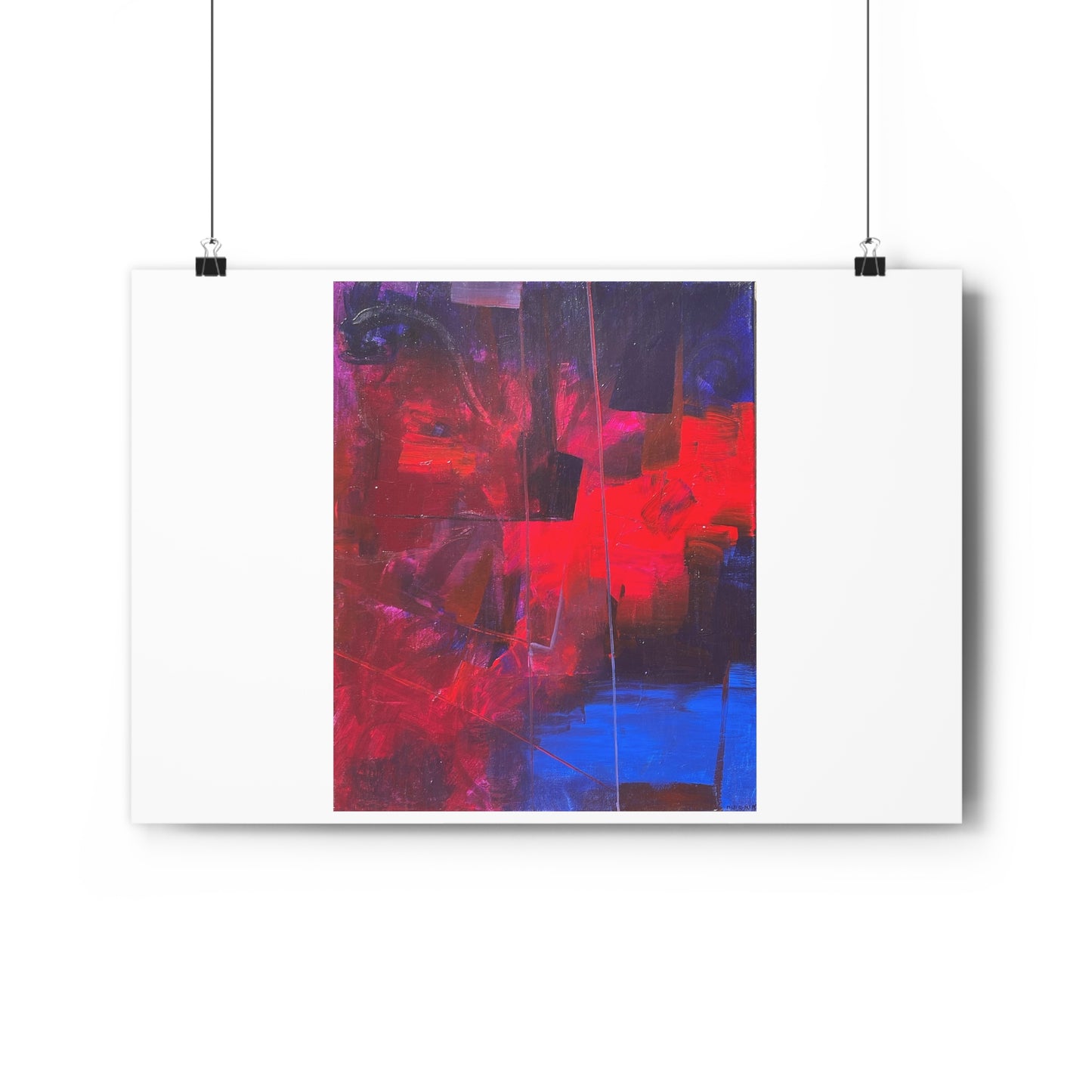 “Core”- Giclée Art Print by artist David Hilborn