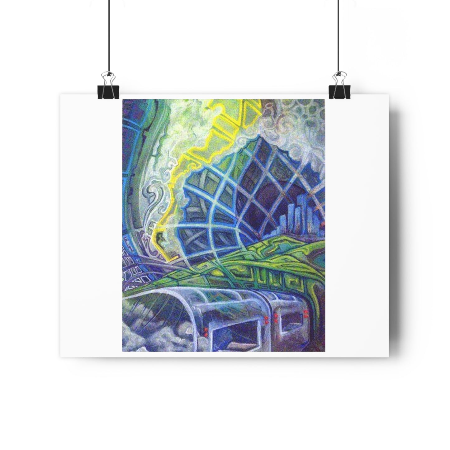 "Lucid Transport”- Giclée Art Print by artist David Hilborn