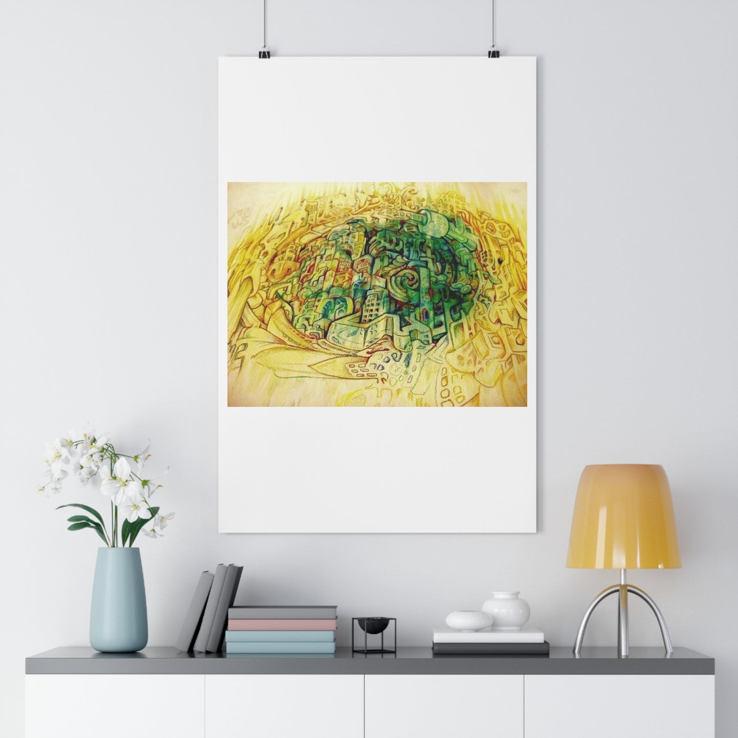 "Misted”- Giclée Art Print by artist David Hilborn