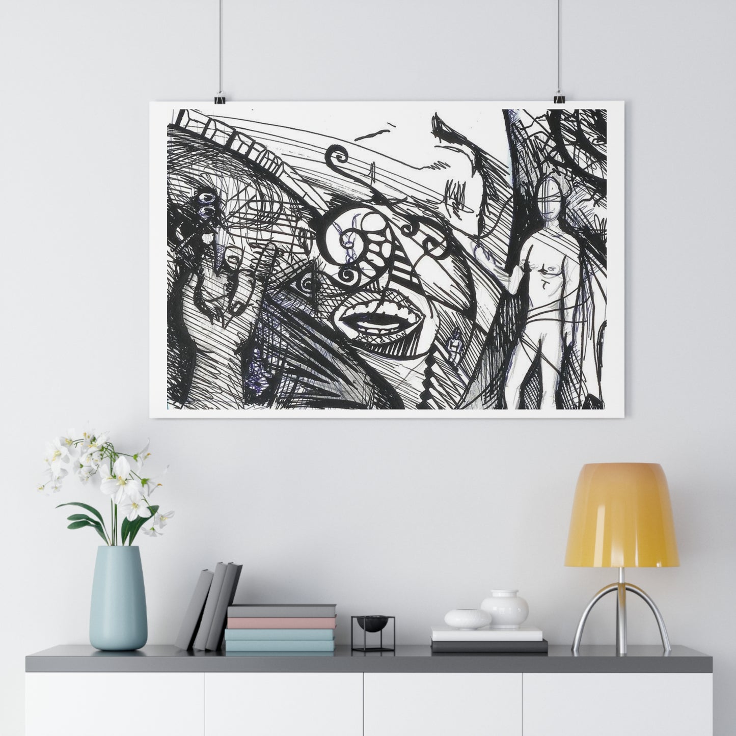 "Mashup”- Giclée Art Print by artist David Hilborn