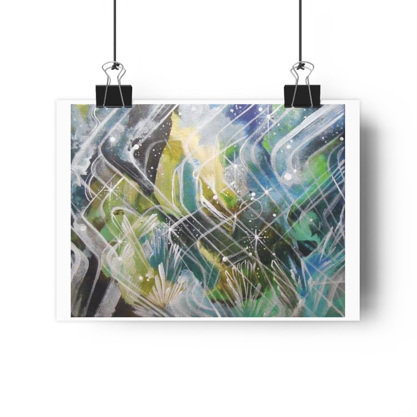 "Form Storm”- Giclée Art Print by artist David Hilborn