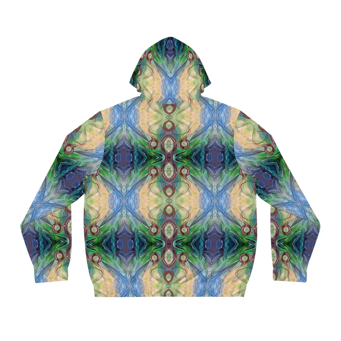 "Aviator” - All Over Graphic Zip-Up Hoodie by Artist David Hilborn