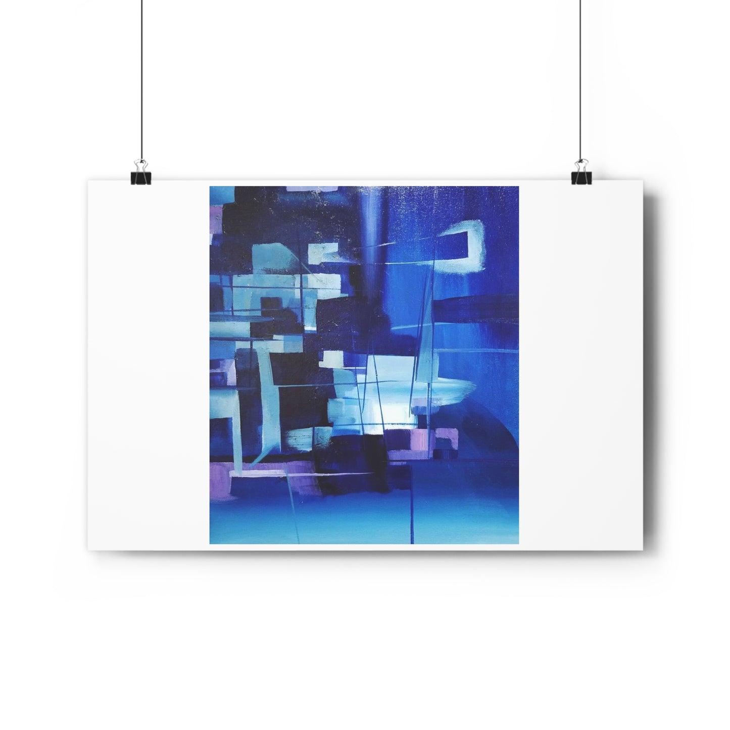 "Cobalt”- Giclée Art Print by artist David Hilborn