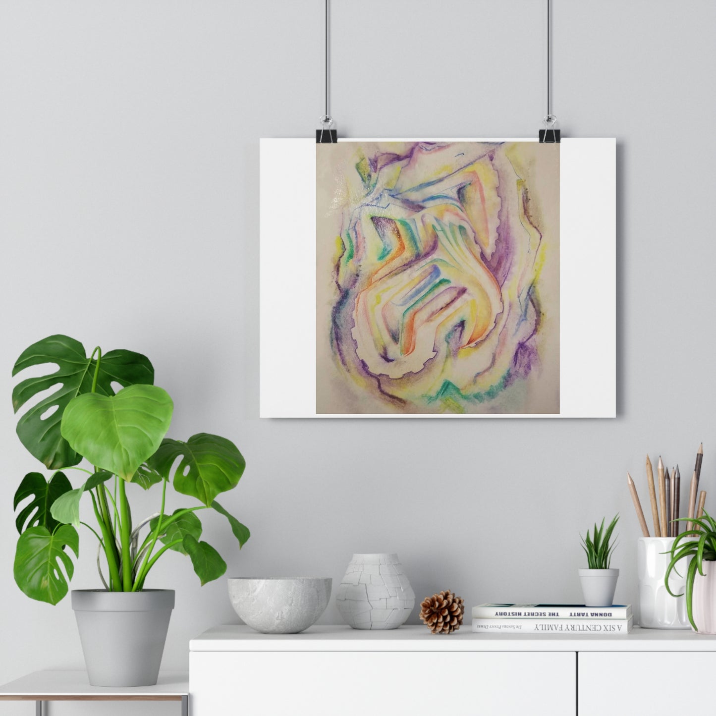 "Splooge Color Study”- Giclée Art Print by artist David Hilborn