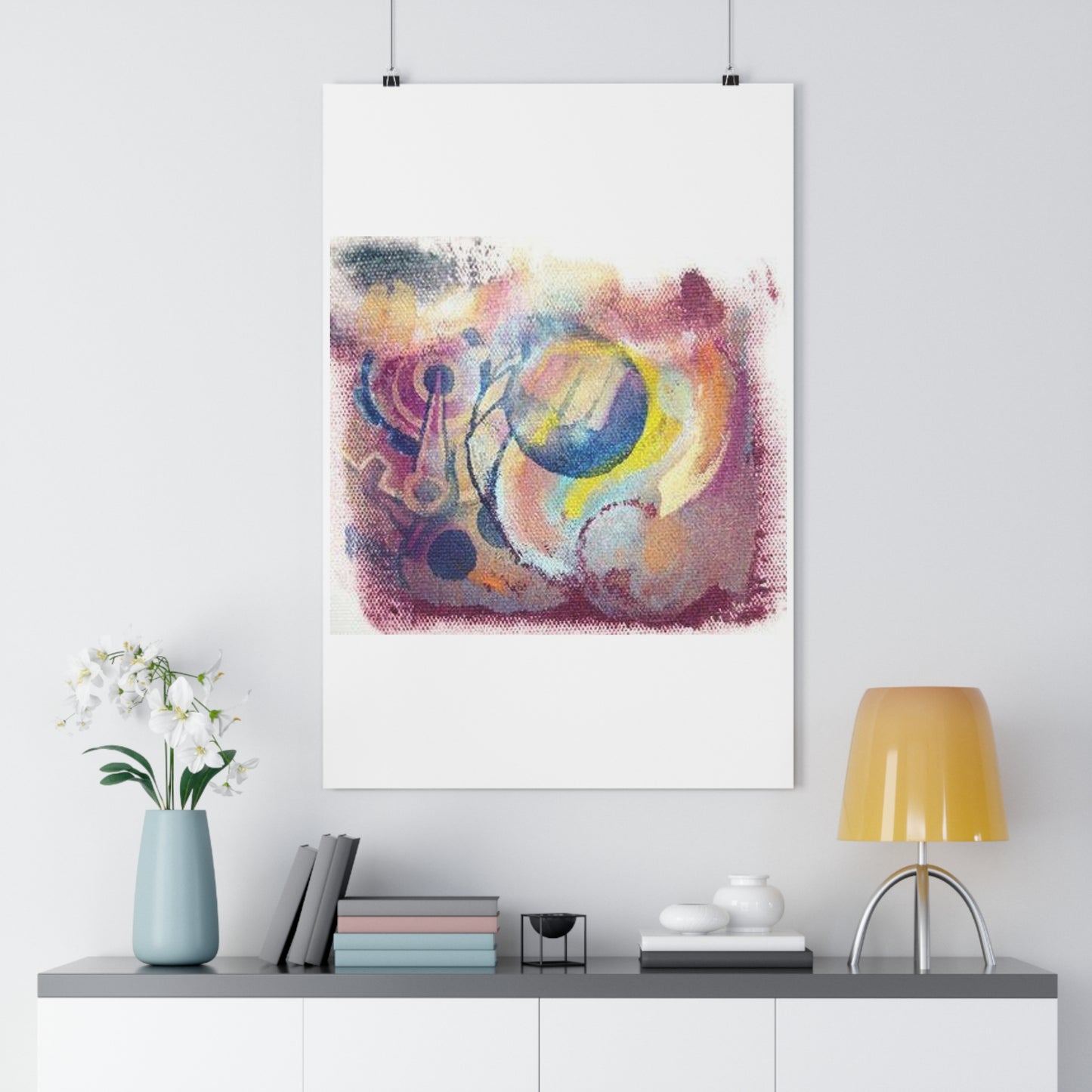 "Button Loop”- Giclée Art Print by artist David Hilborn