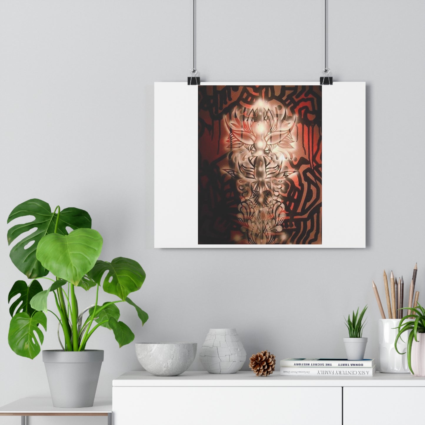 "Climber”- Giclée Art Print by artist David Hilborn