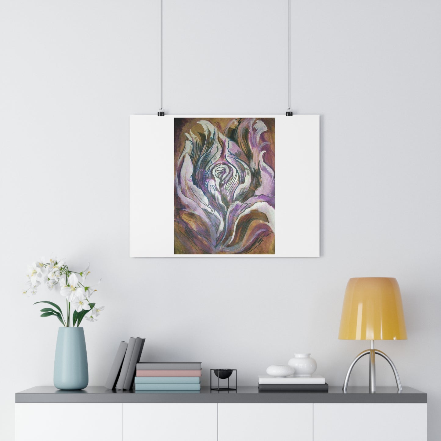 "Sienna”- Giclée Art Print by artist David Hilborn