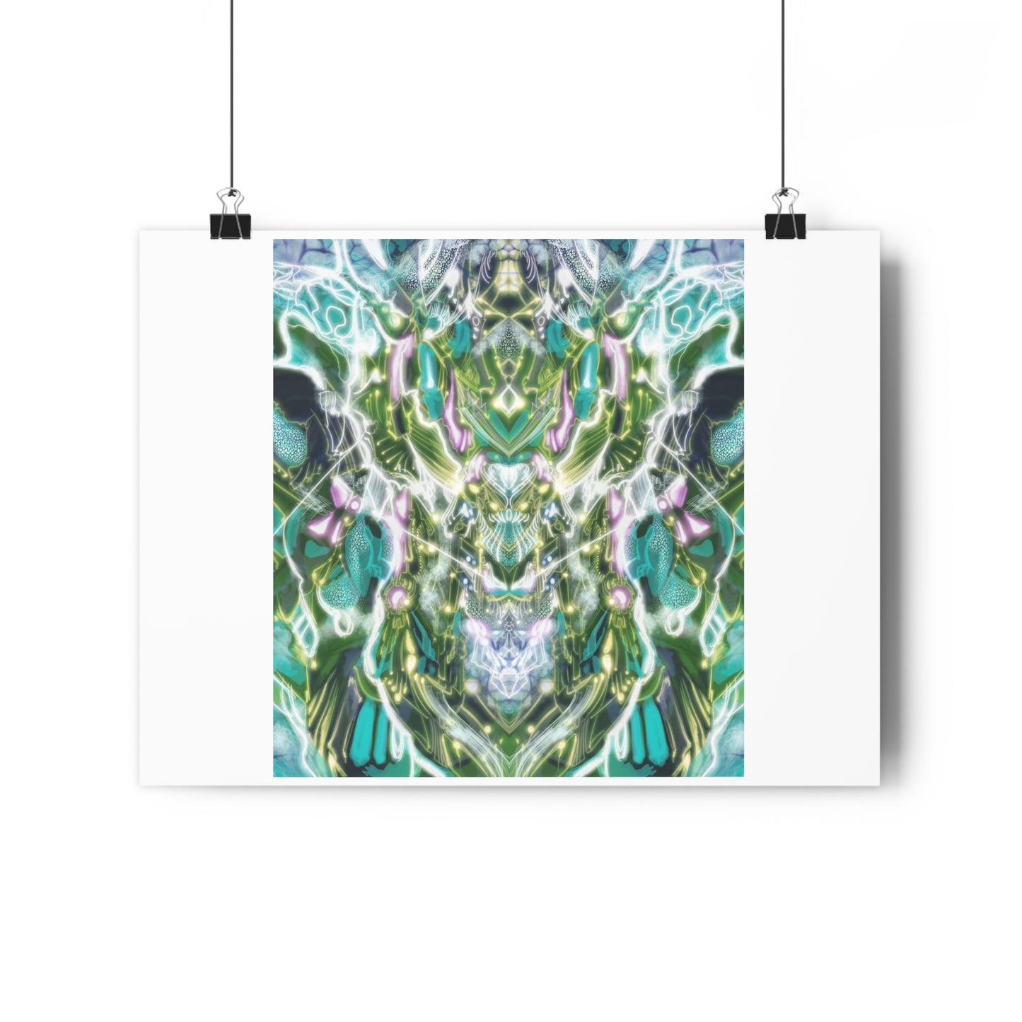 "Green Dragon”- Giclée Art Print by artist David Hilborn