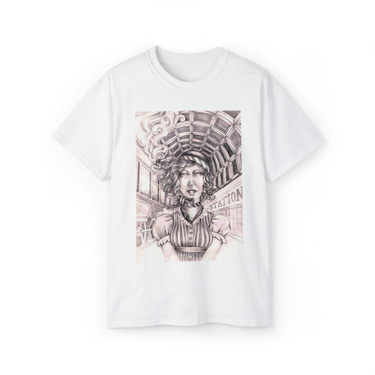 “Grand Central” - Short Sleeve Graphic Tee by Artist David Hilborn