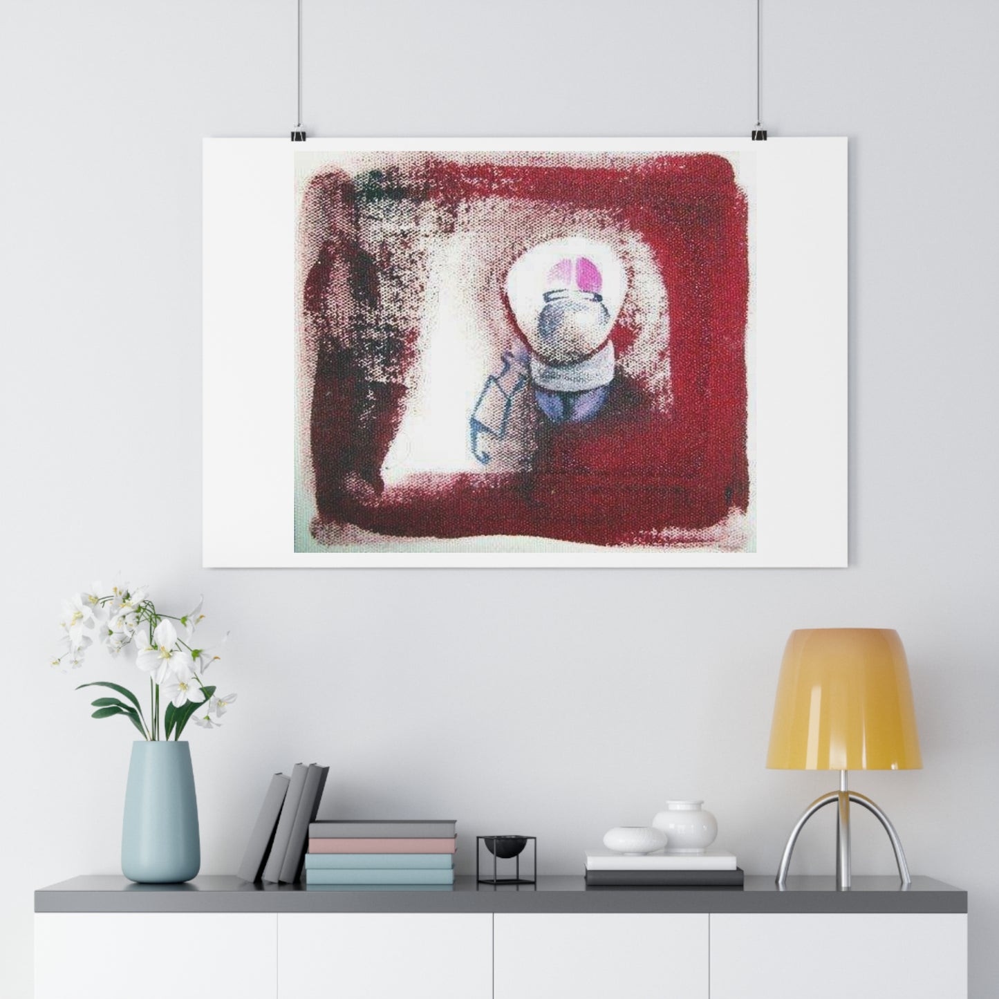 “Beep-boop”- Giclée Art Print by artist David Hilborn