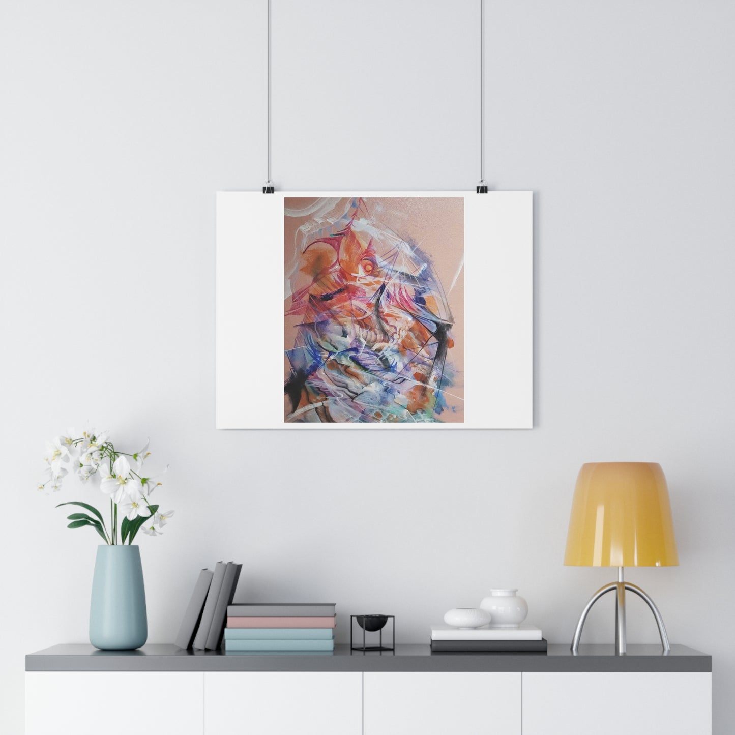 "Creamsicle”- Giclée Art Print by artist David Hilborn