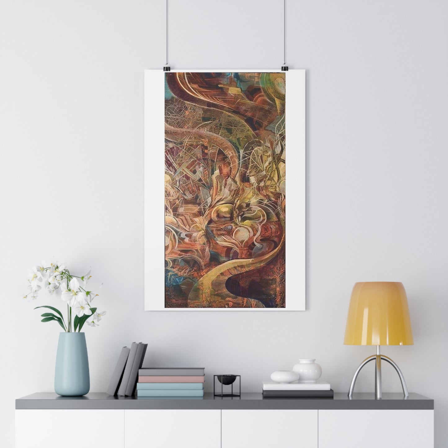 "Tuning”- Giclée Art Print by artist David Hilborn