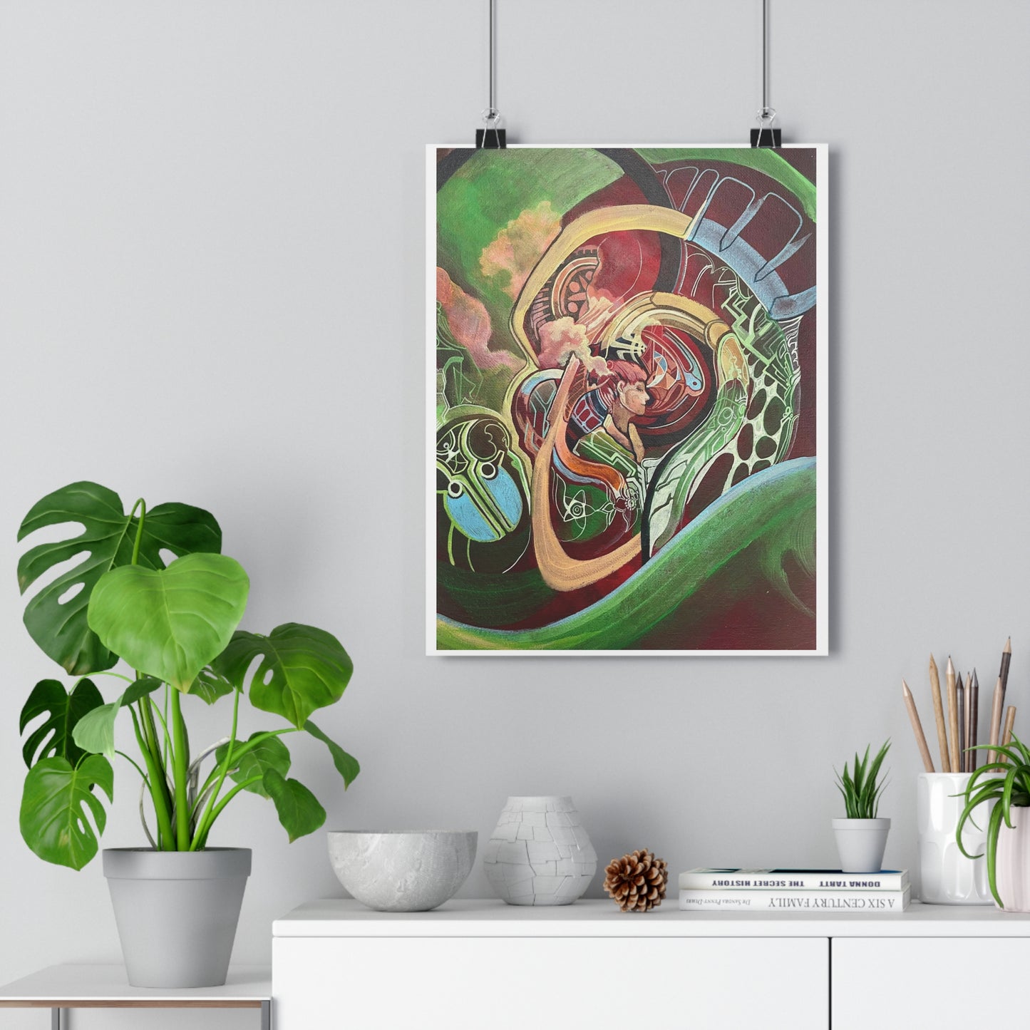 "Spiral”- Giclée Art Print by artist David Hilborn