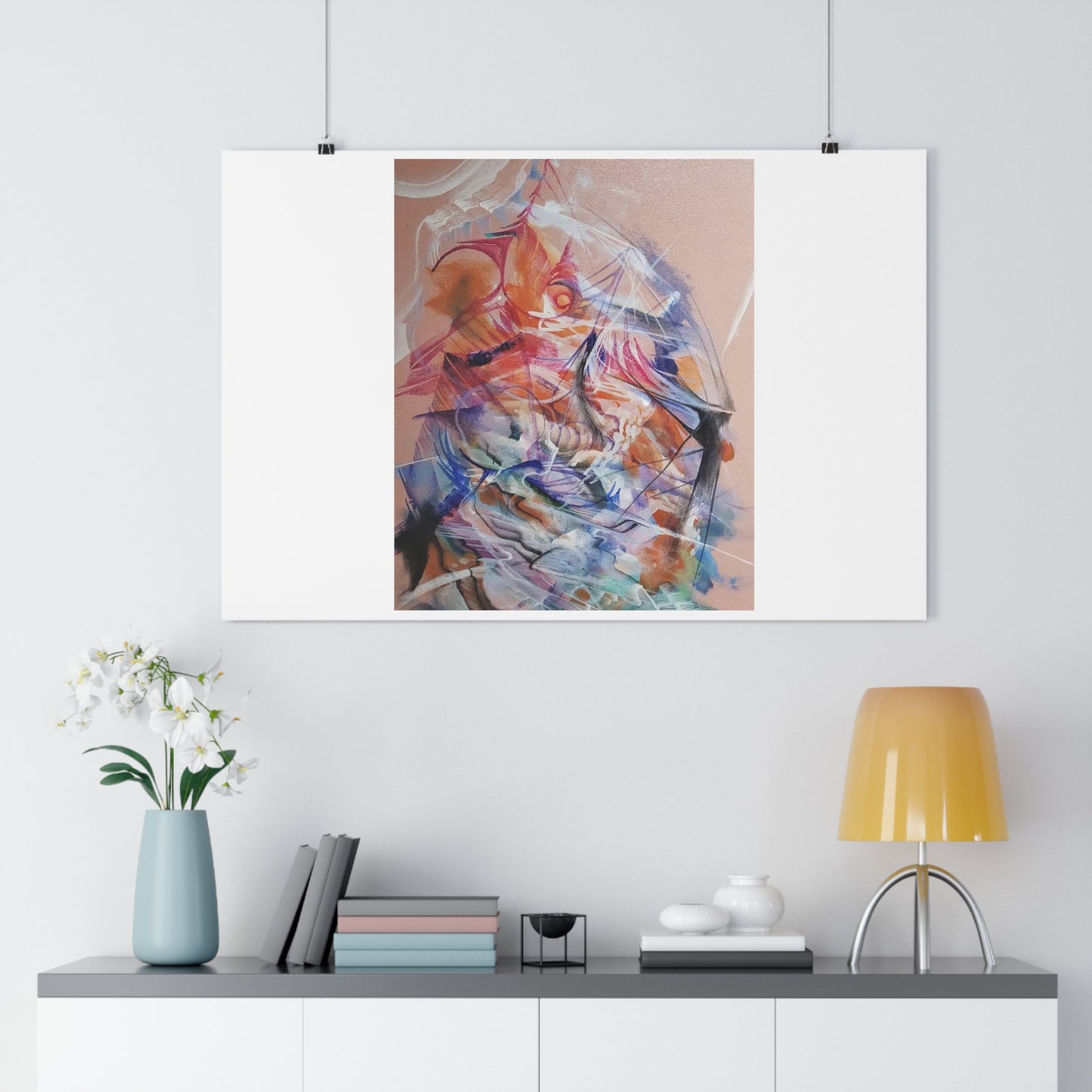 "Creamsicle”- Giclée Art Print by artist David Hilborn