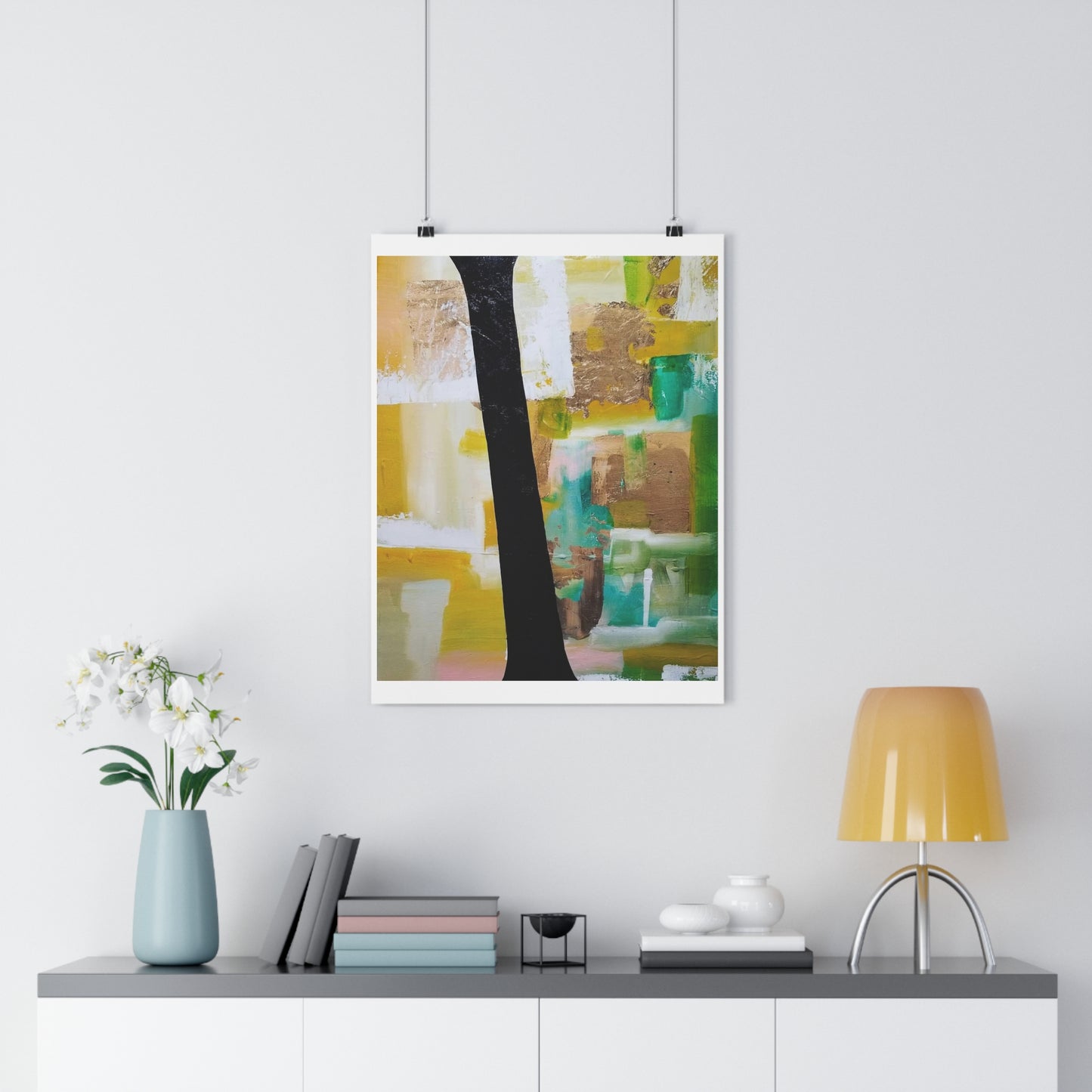 "Bus View”- Giclée Art Print by artist David Hilborn