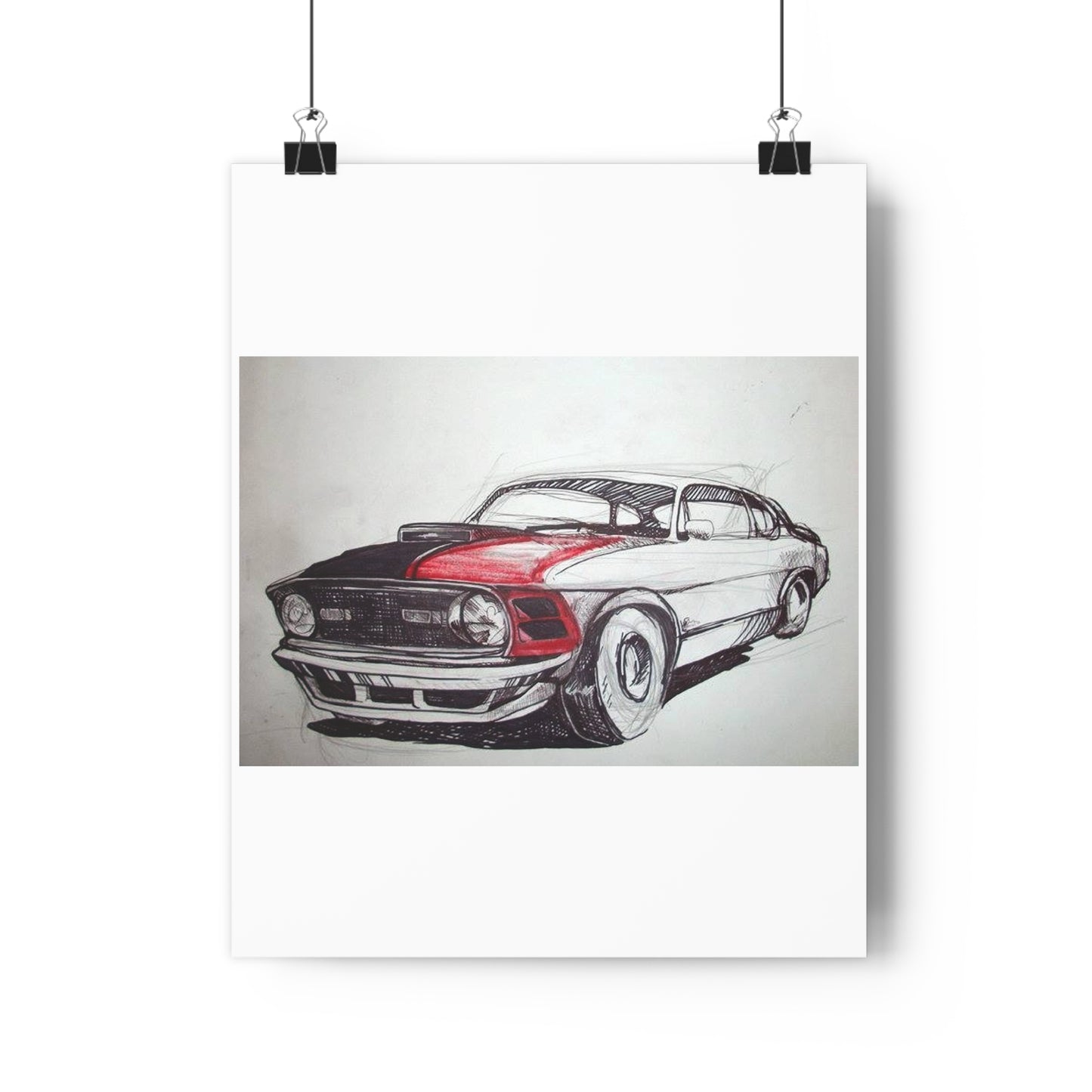 "Autobody Study”- Giclée Art Print by artist David Hilborn