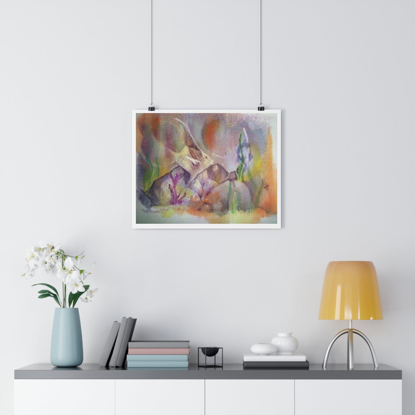 "Angelic”- Giclée Art Print by artist David Hilborn