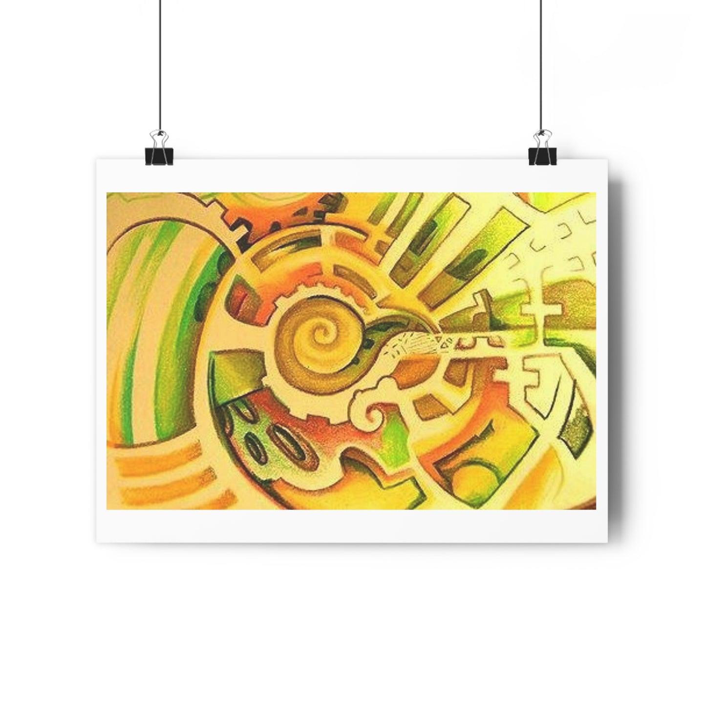 "Clockwork”- Giclée Art Print by artist David Hilborn