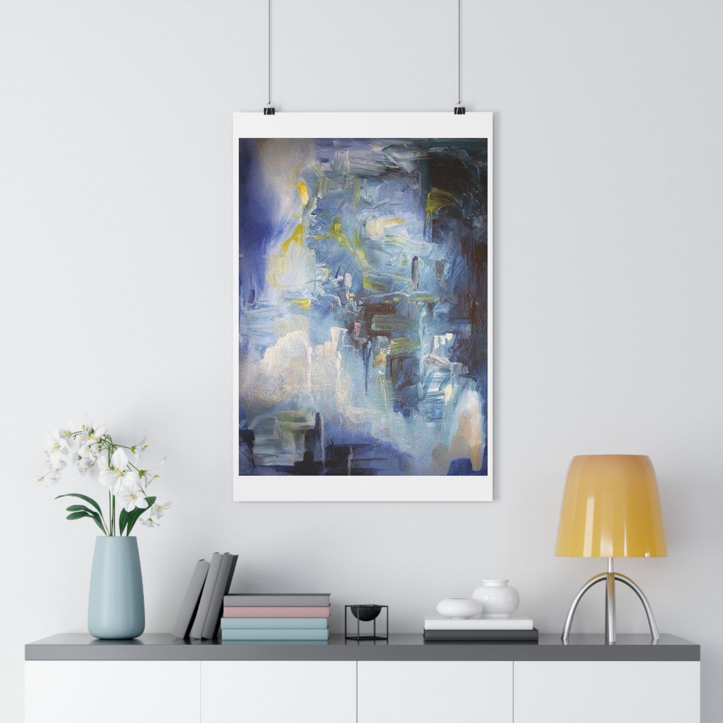 "Blue Lagoon”- Giclée Art Print by artist David Hilborn