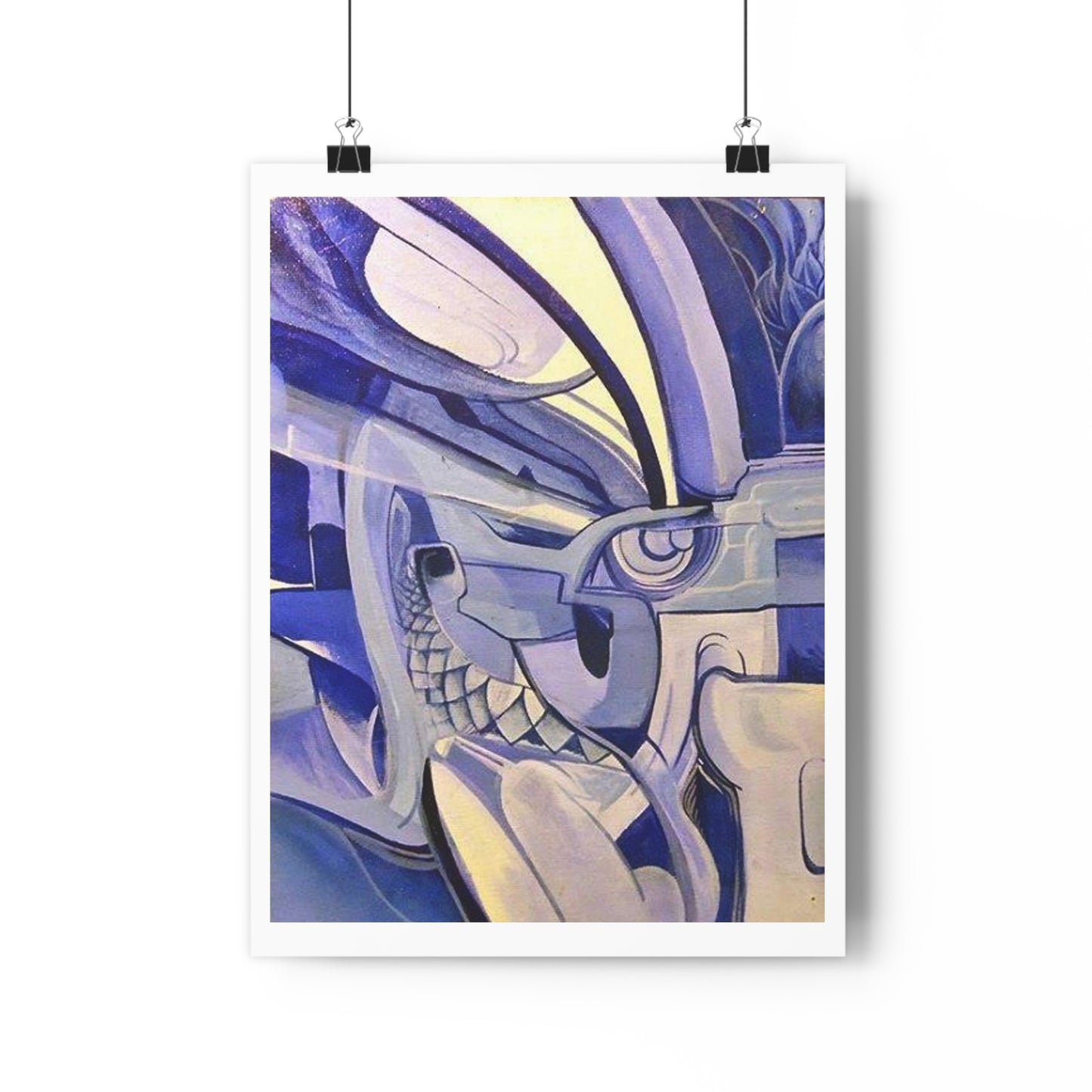 "Blue Heron”- Giclée Art Print by artist David Hilborn