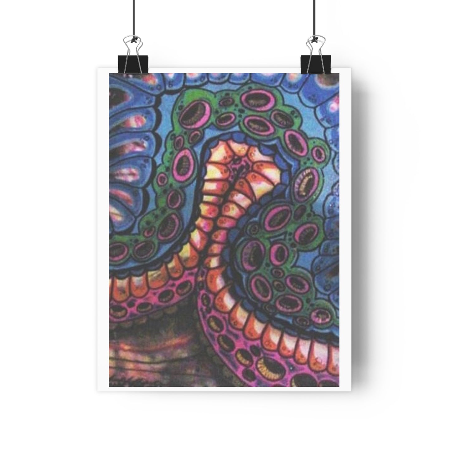 "Octopi”- Giclée Art Print by artist David Hilborn