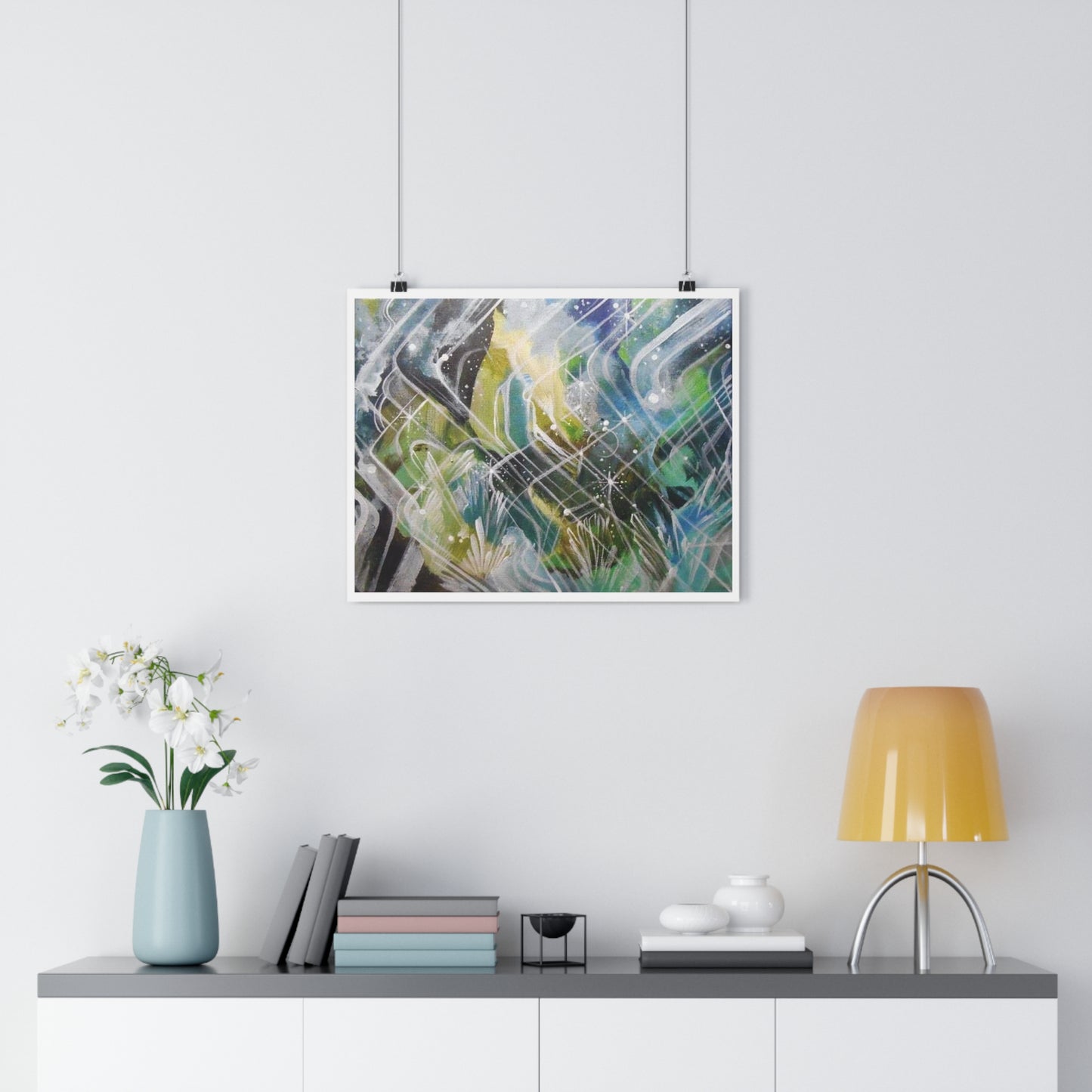 "Form Storm”- Giclée Art Print by artist David Hilborn