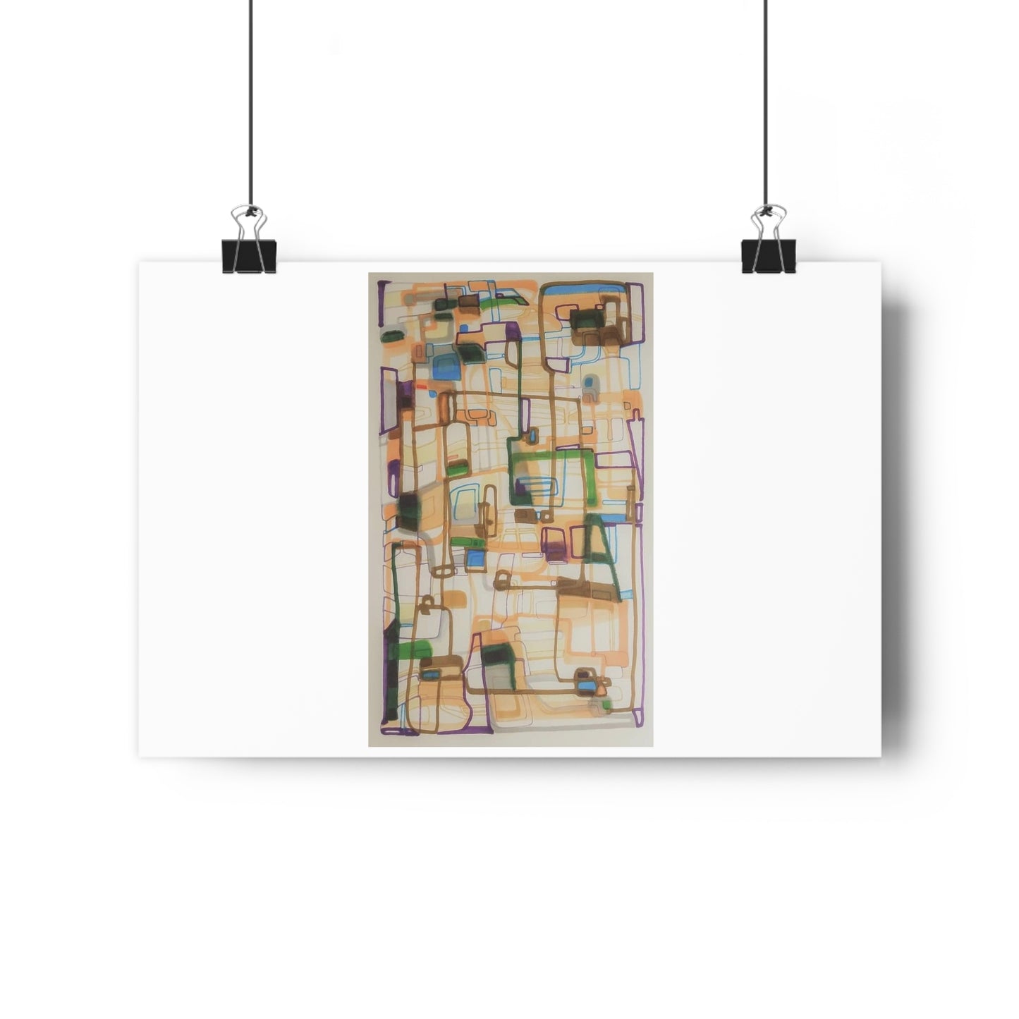 "Retro”- Giclée Art Print by artist David Hilborn