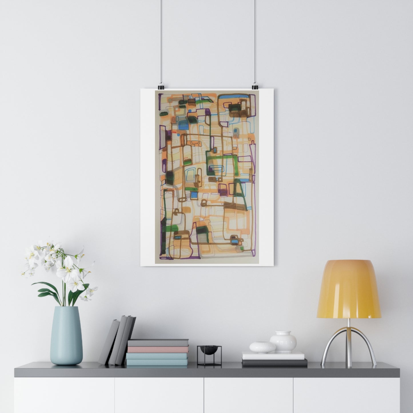 "Retro”- Giclée Art Print by artist David Hilborn