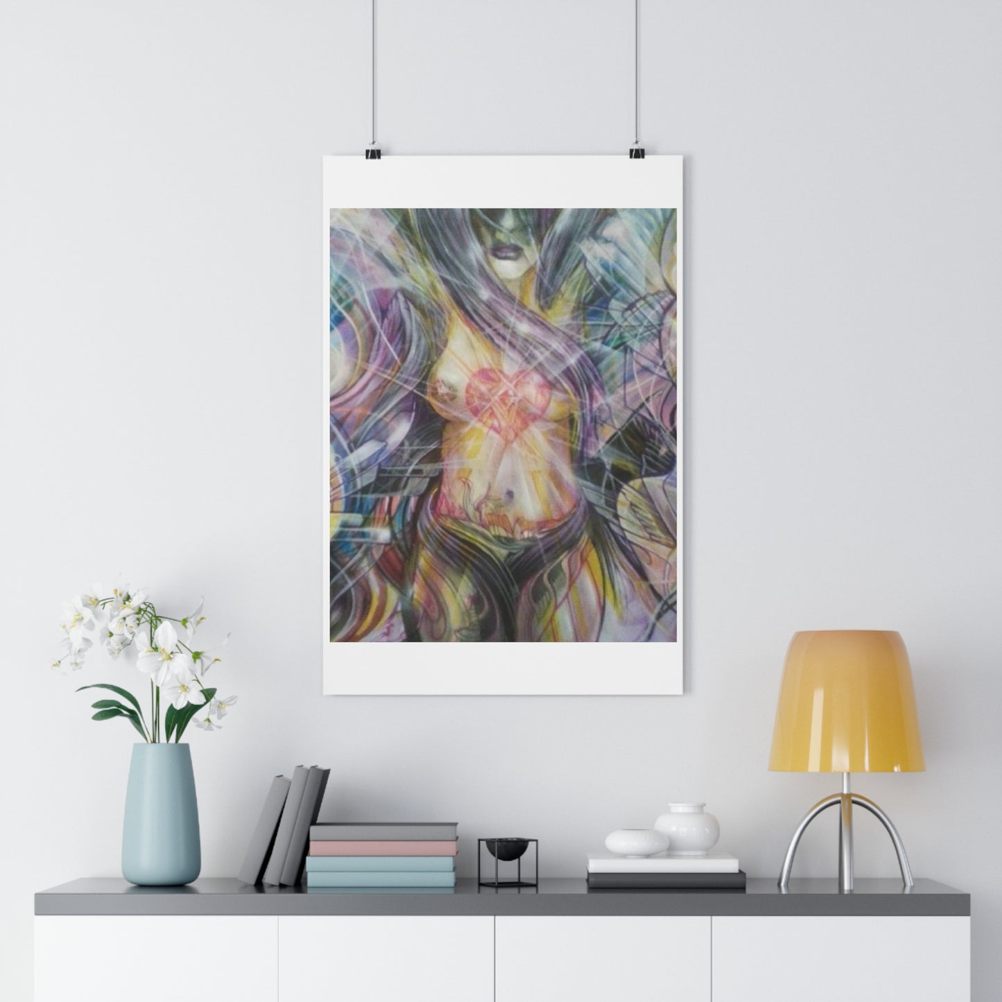 "Visionary Nude”- Giclée Art Print by artist David Hilborn