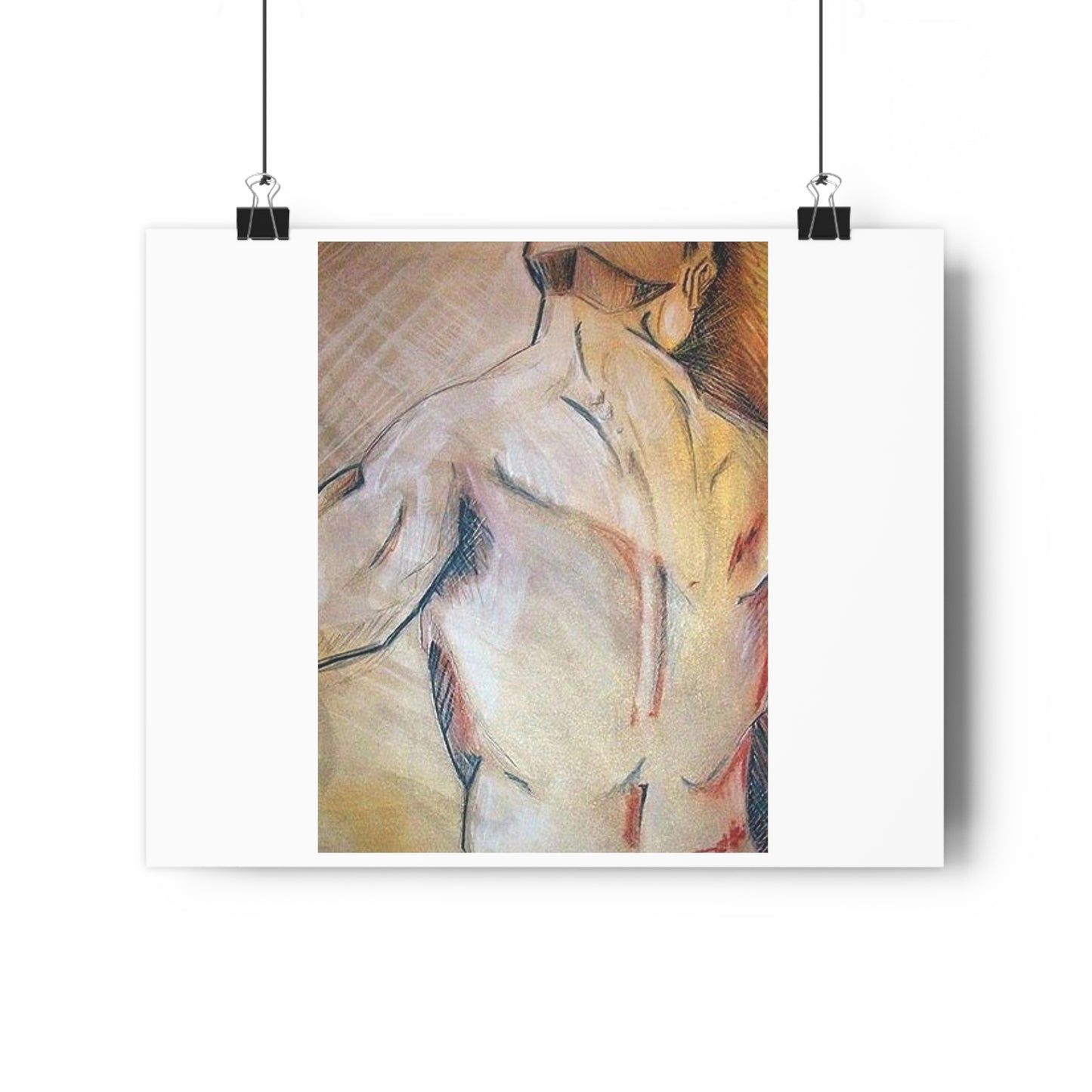 "Anatomy Study”- Giclée Art Print by artist David Hilborn