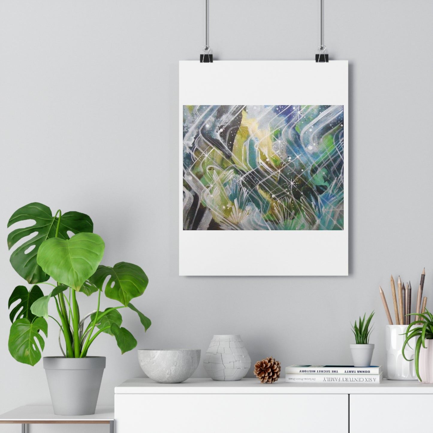 "Form Storm”- Giclée Art Print by artist David Hilborn