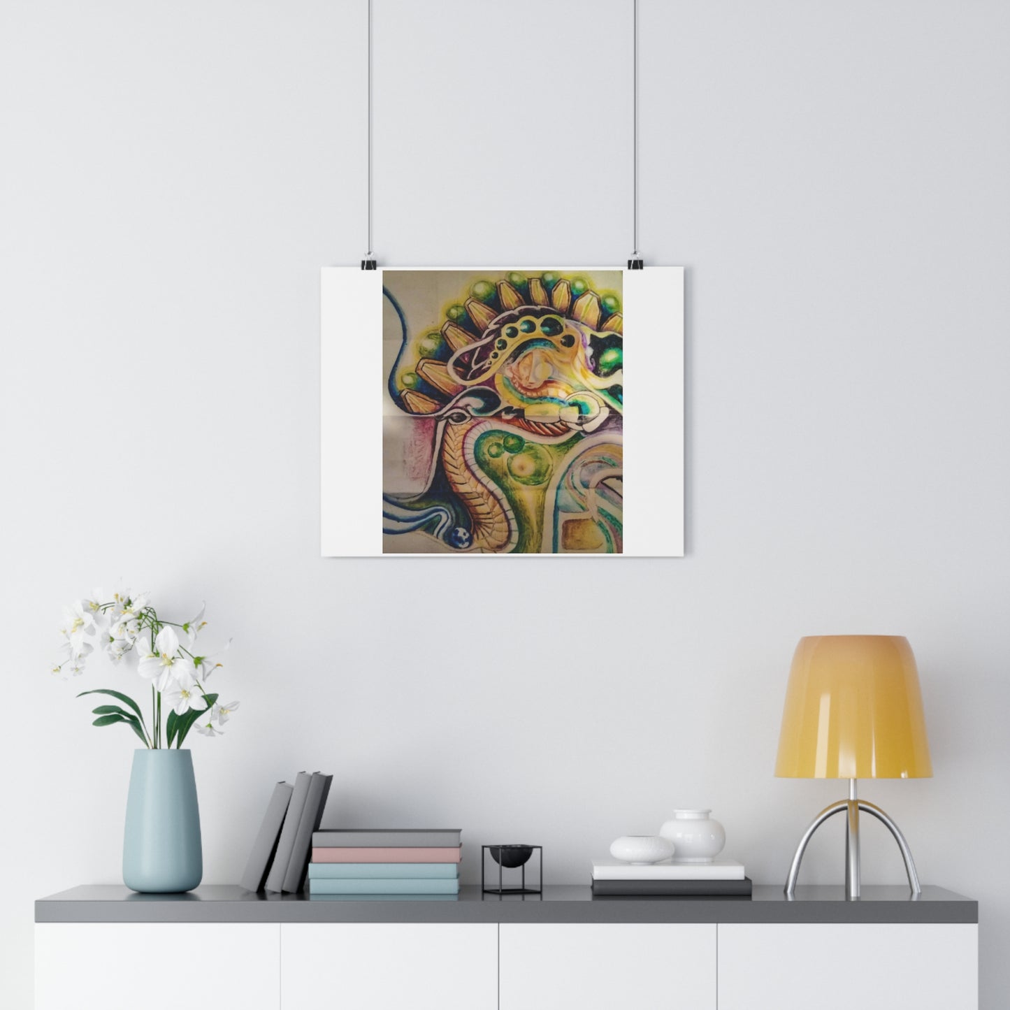 "Psych Eval 2”- Giclée Art Print by artist David Hilborn