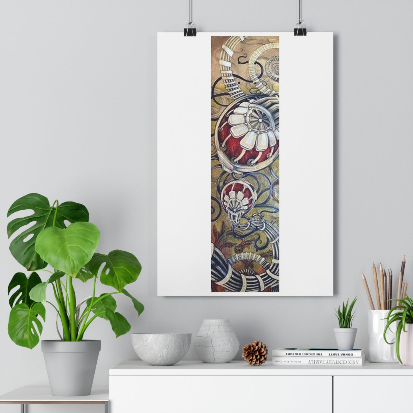 "Skate Deck Entry”- Giclée Art Print by artist David Hilborn