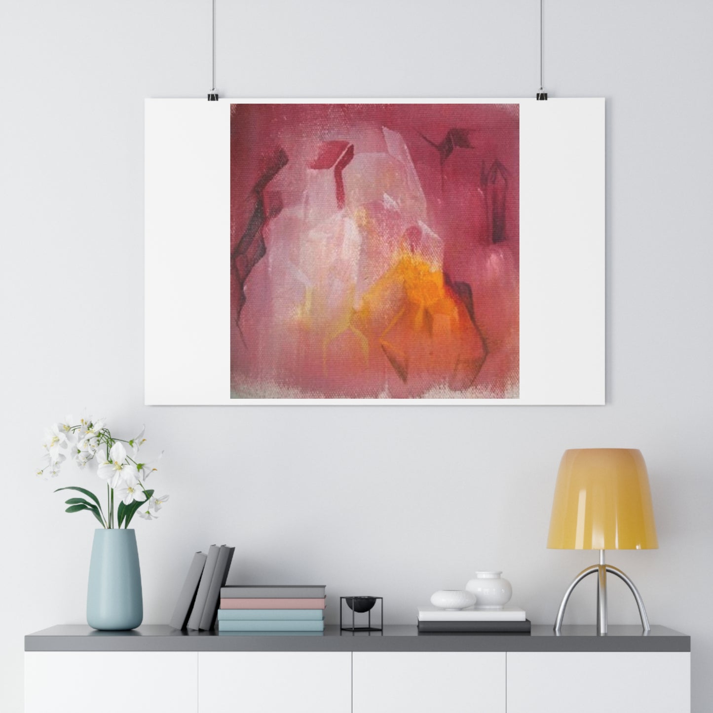 "Raspberry Citrine”- Giclée Art Print by artist David Hilborn